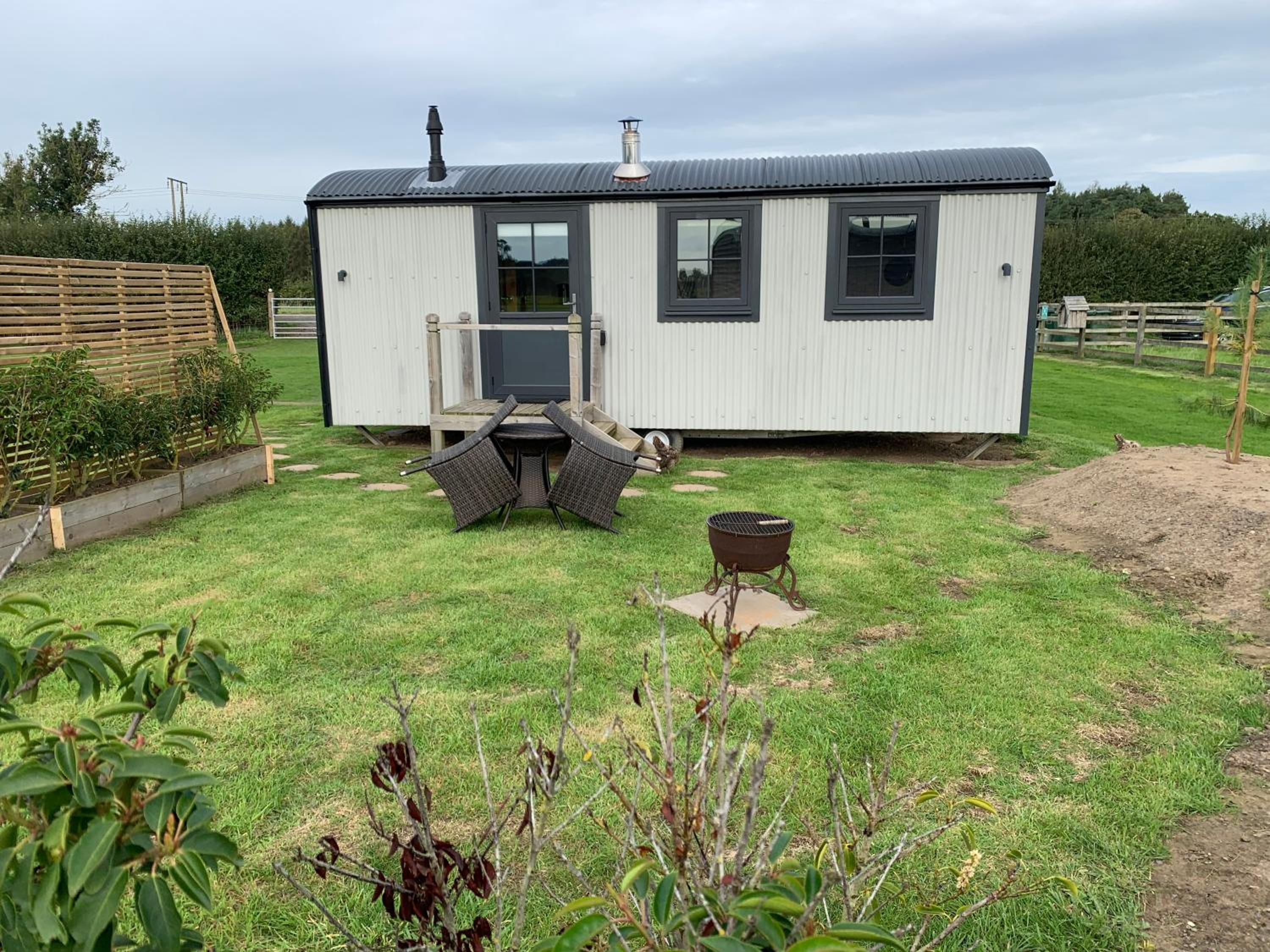 Springwood Shepherd Huts Glamping York view 3