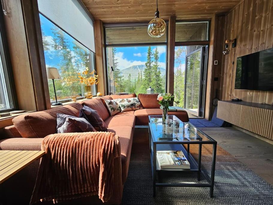Fin leilighet med flott utsikt til Gaustatoppen view 3