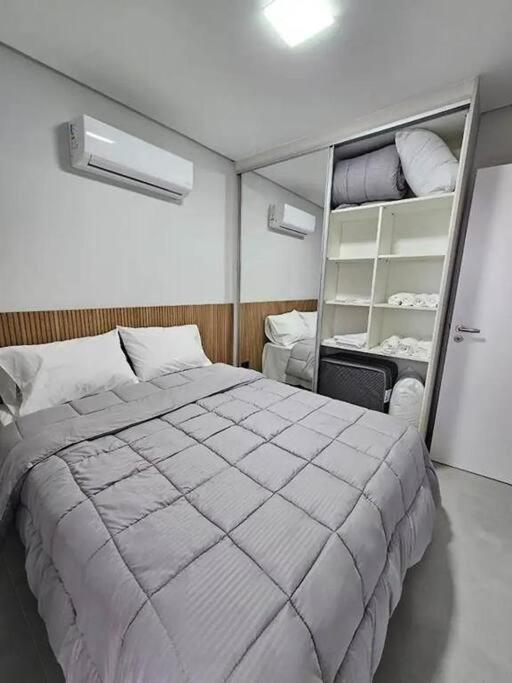 condominio clube com piscina climatizada com fechamento em vidro - Vila Caiçara - Praia Grande