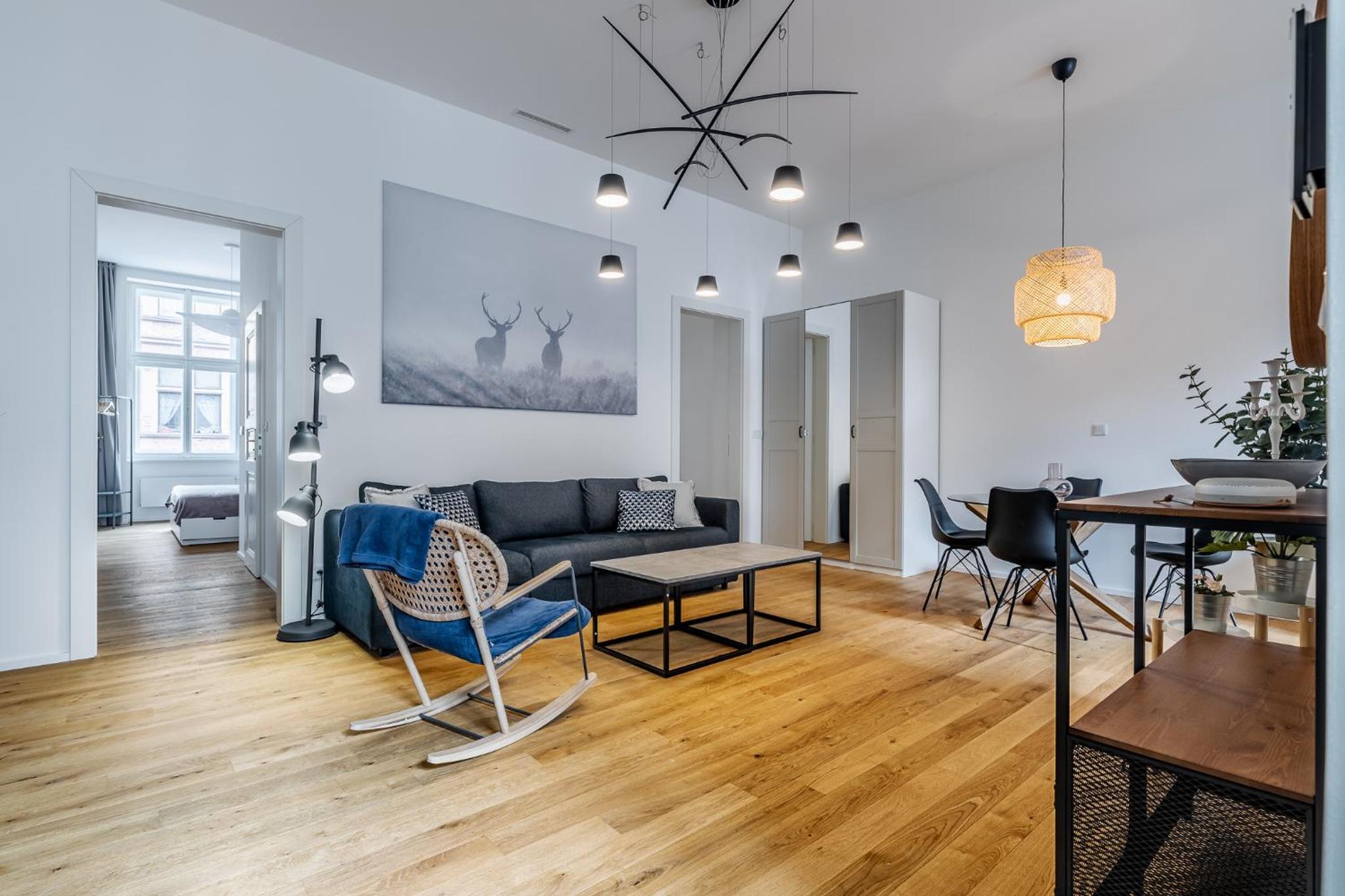Elegant apartments located in the centre of Prague