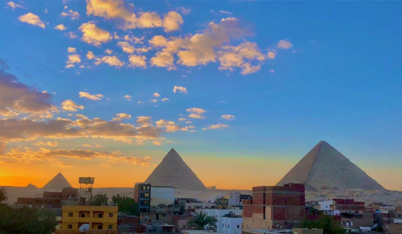 Pyramids Sunset