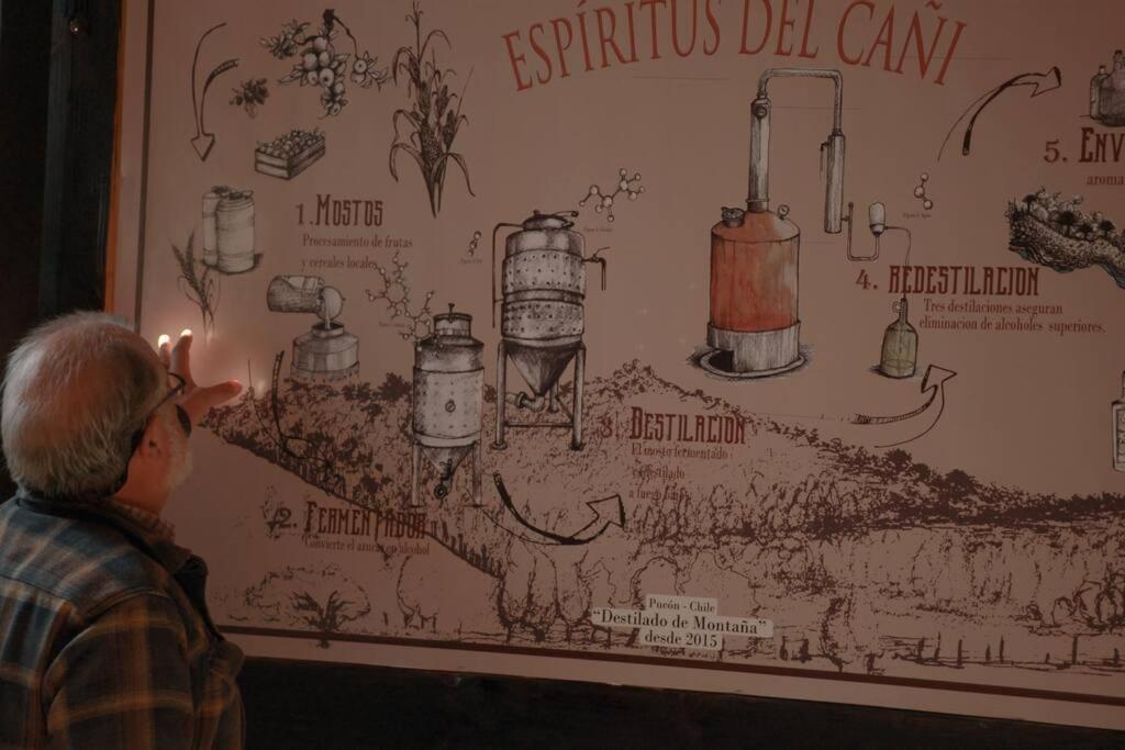 Espíritus del Cañi. Tiny home y destilería