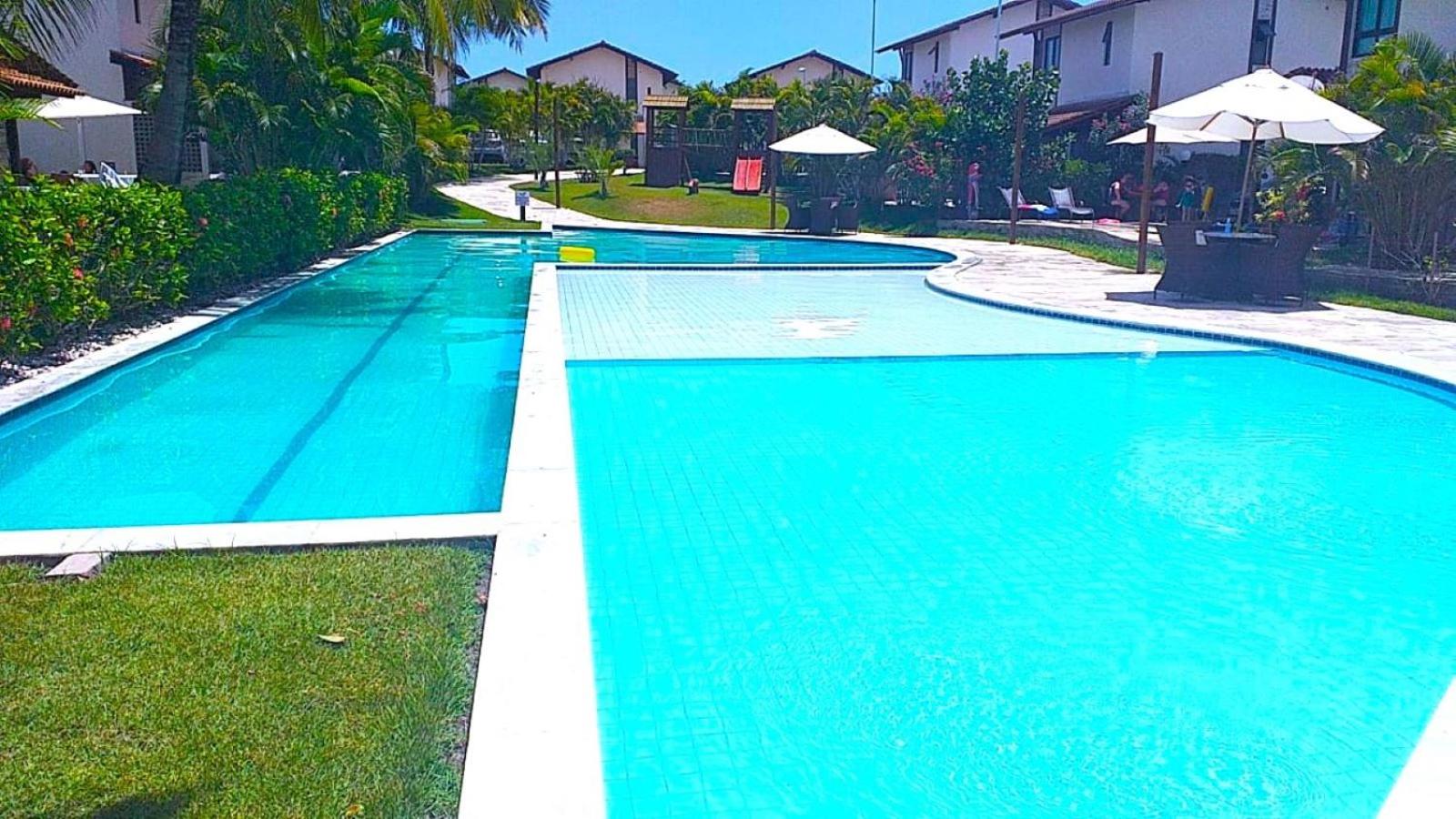 Casa à beira-mar 23 - Pé na Areia, Tipo Bangalô, Piscina Privativa, Muro Alto, Porto de Galinhas, PE