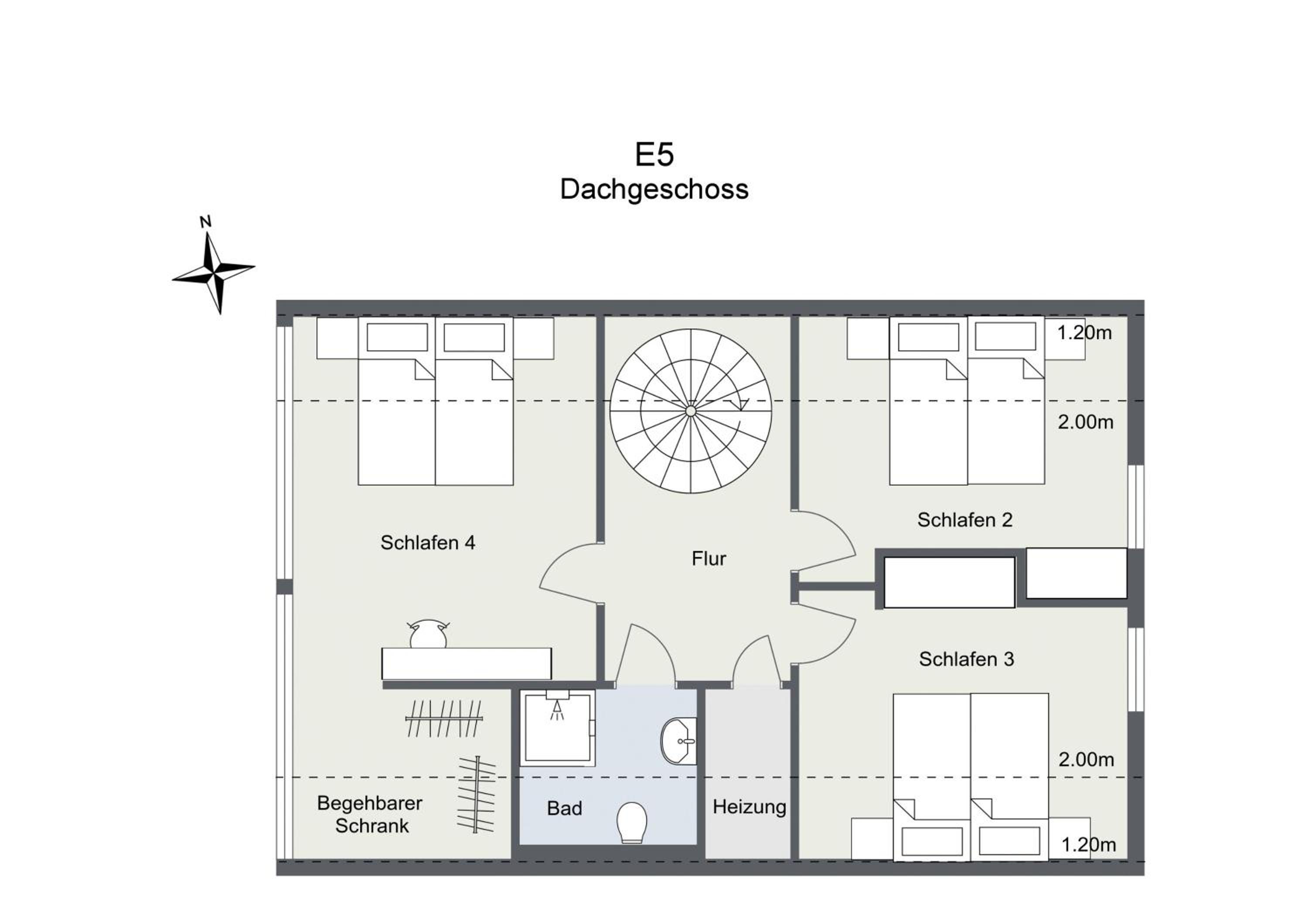Ferienhaus Wiesengeflüster E5 - gruppenfreundlich in Randlage mit Fasssauna