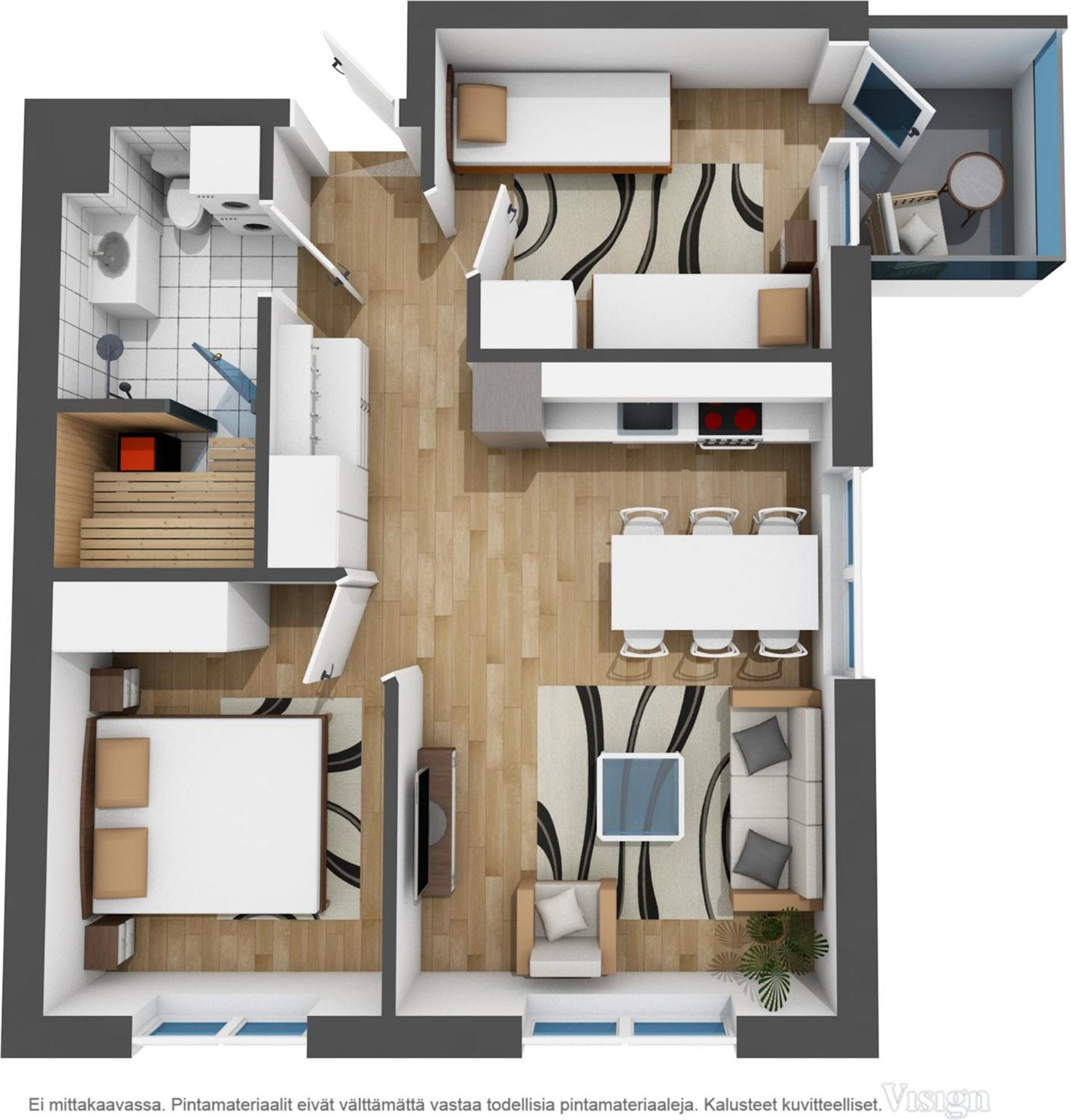 Levillenet Skistar Superior 2 bedroom apartments