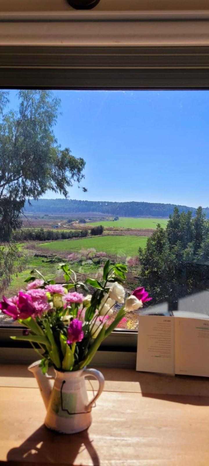 צימר חלון לרקפות zimer Window for primroses עם ג'קוזי לנוף