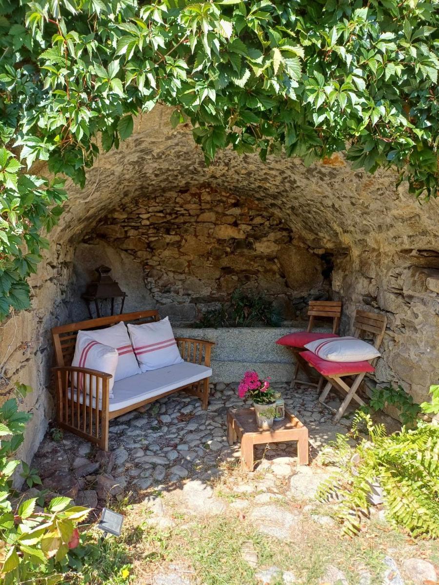 outdoor BBQ area