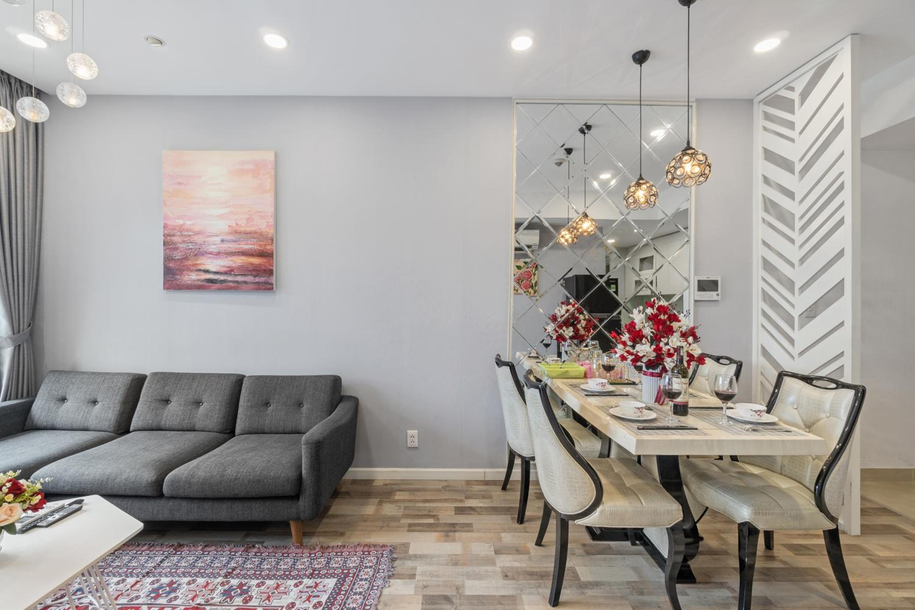 Cozy 2 Bedroom Condo in Masteri Thao Dien, Fully Furnished With Full Amenities