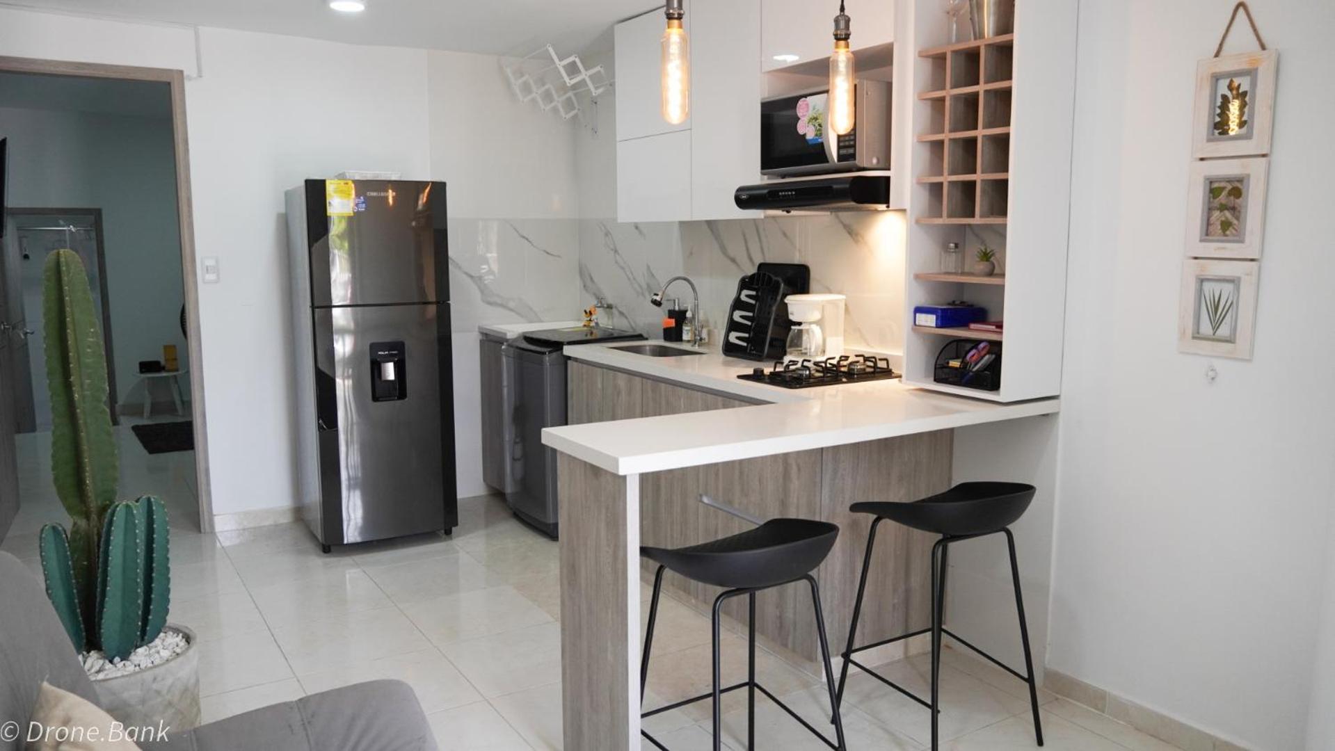 Apartamento céntrico con suave cama y wifi gratuito!