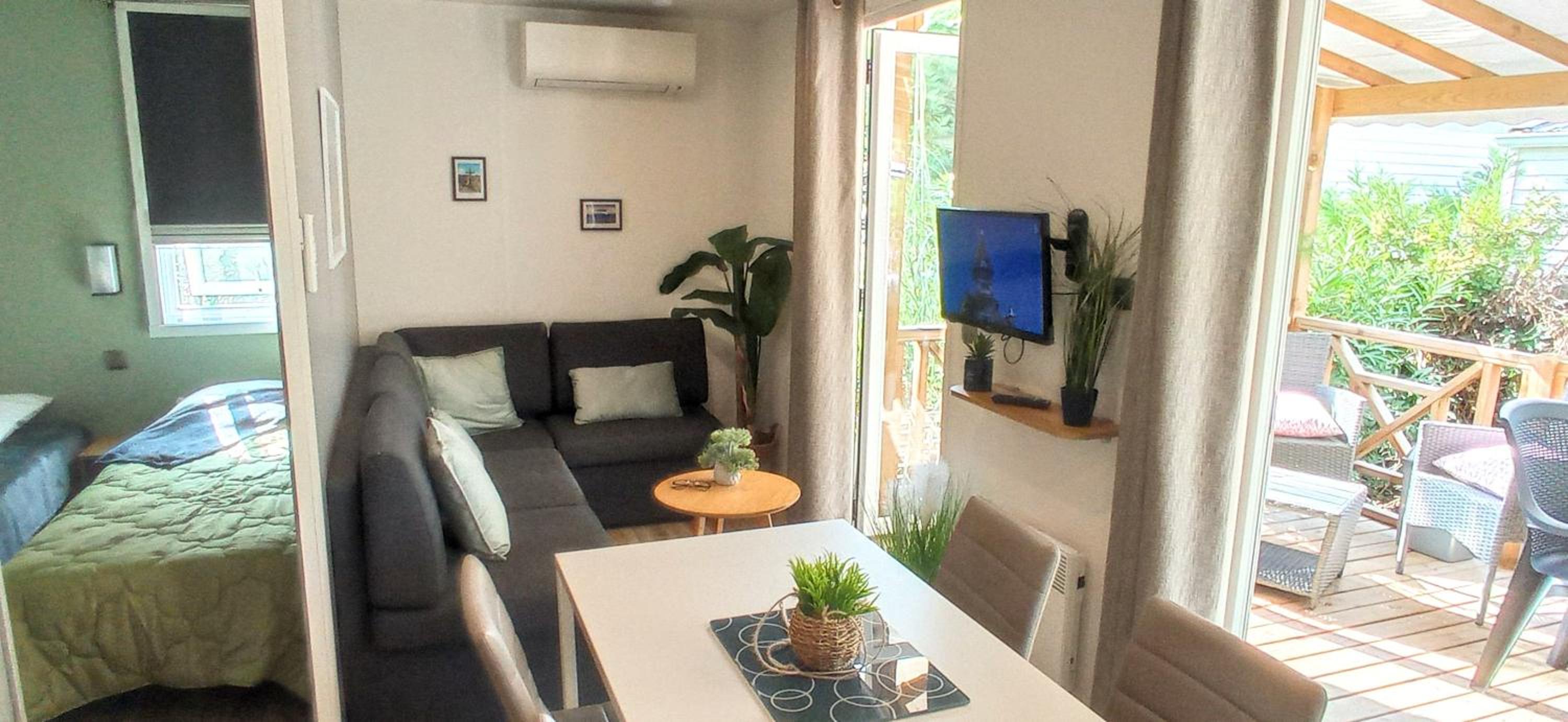 HappyMobilhome Argelès-sur-mer -plage à 500m- Camping 4 étoiles Del Mar