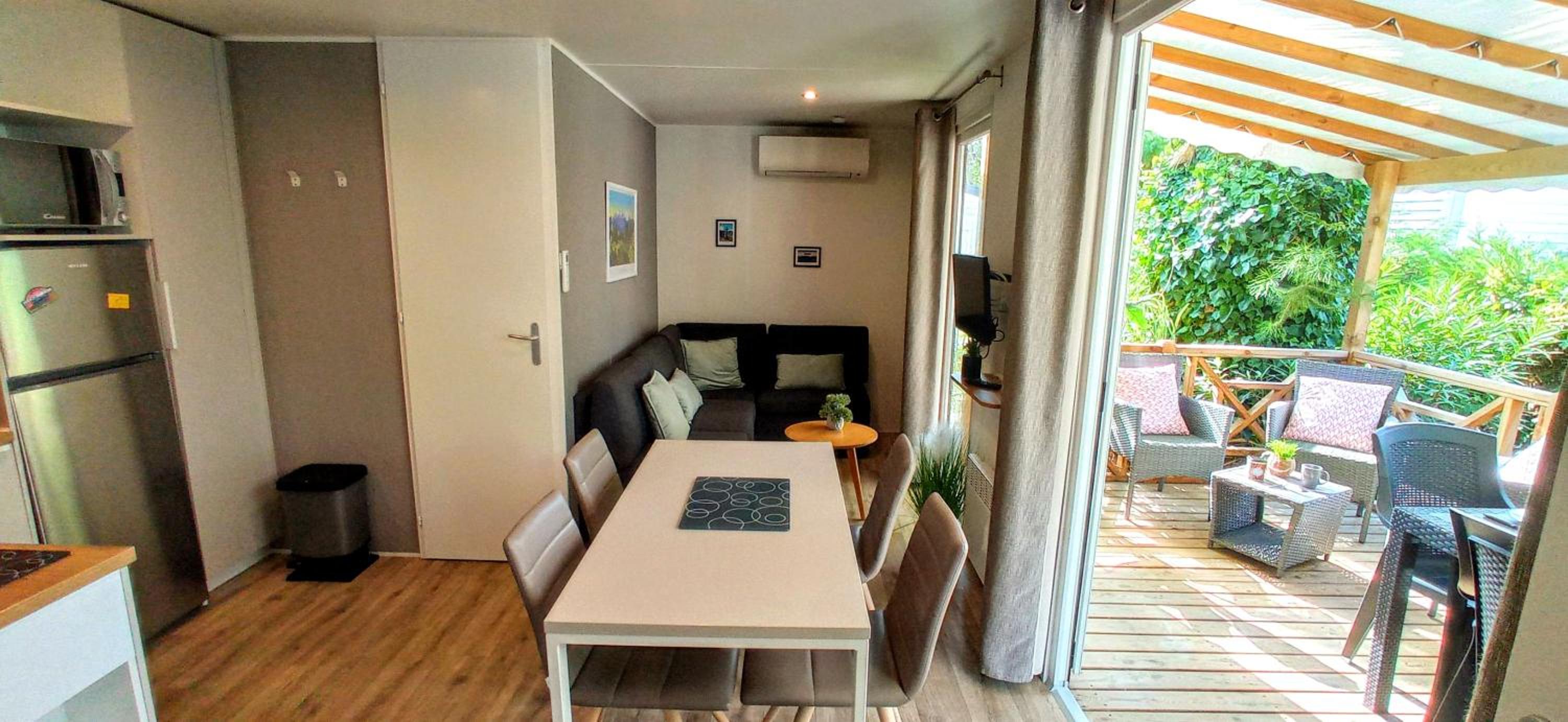 HappyMobilhome Argelès-sur-mer -plage à 500m- Camping 4 étoiles Del Mar
