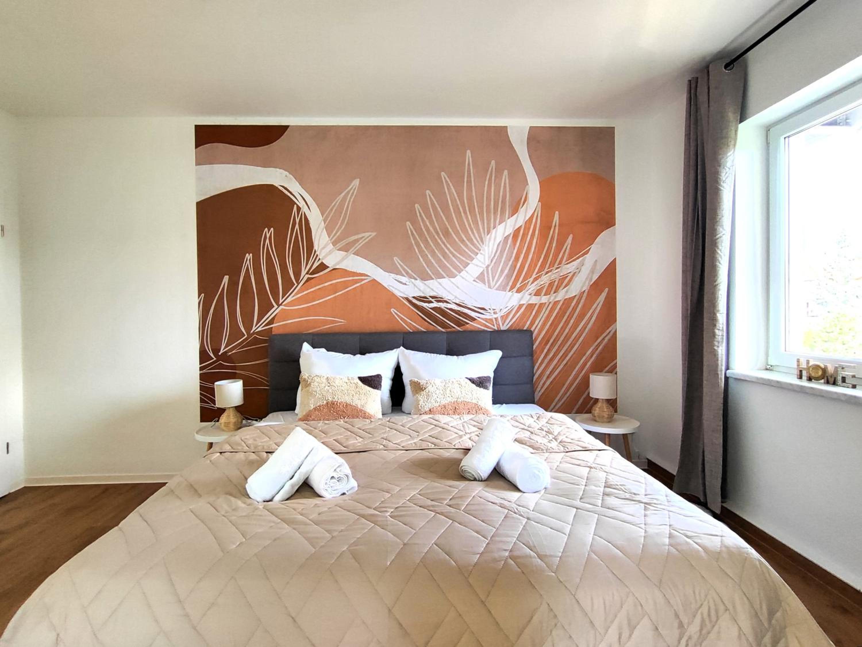 BohnApartments Bechstein - sehr ruhig - 3 Schlafzimmer - Balkon - Stellplätze- WLAN - Vollausstattung