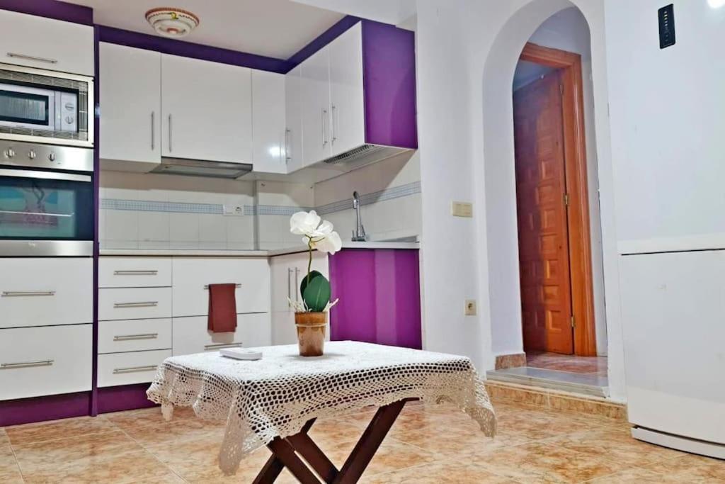 Mar Azul Primera línea de mar, casa privada con patio y solarium 