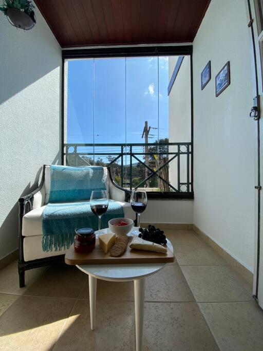 Apartamento encantador a 800m da Praça do Capivari