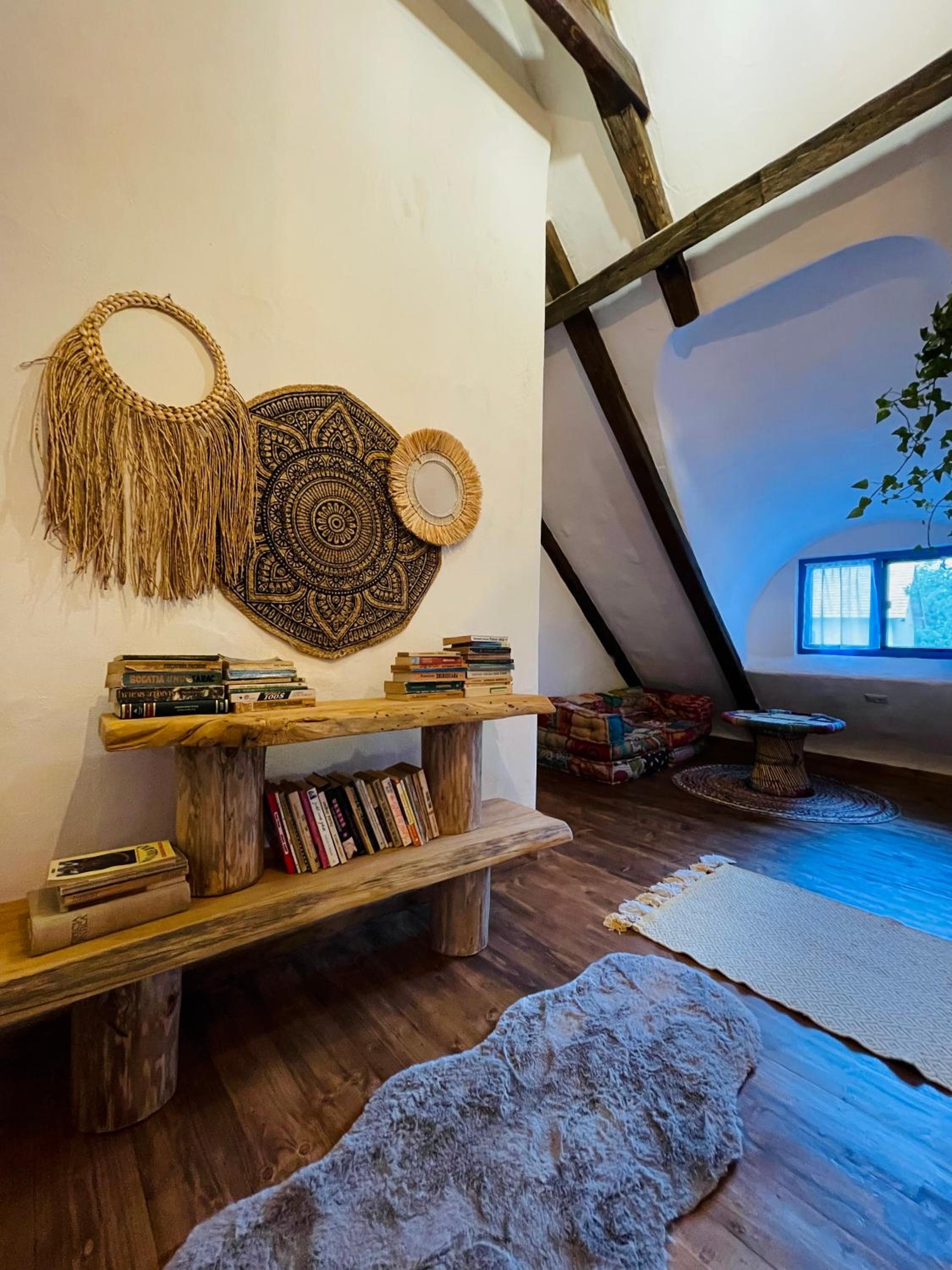 Inside, The Village- Bibliotheca