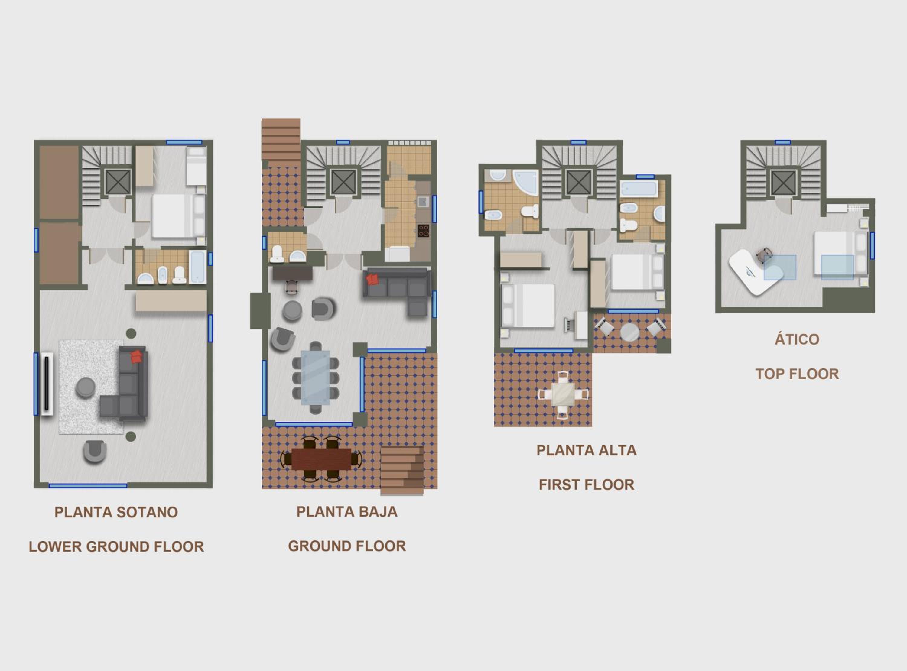 Family Villa in private Urbanisation with large community pool