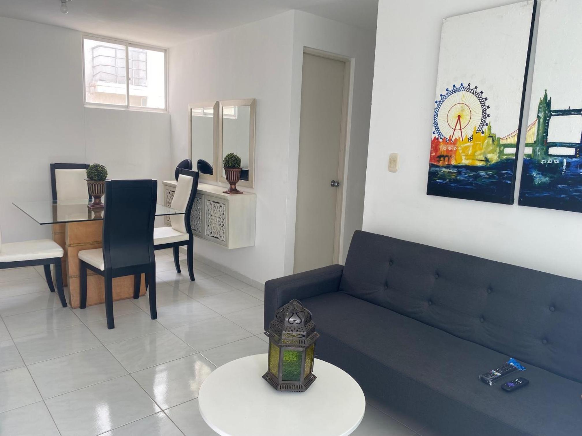 Apartamento Amoblado 3 Habitaciones en Conjunto