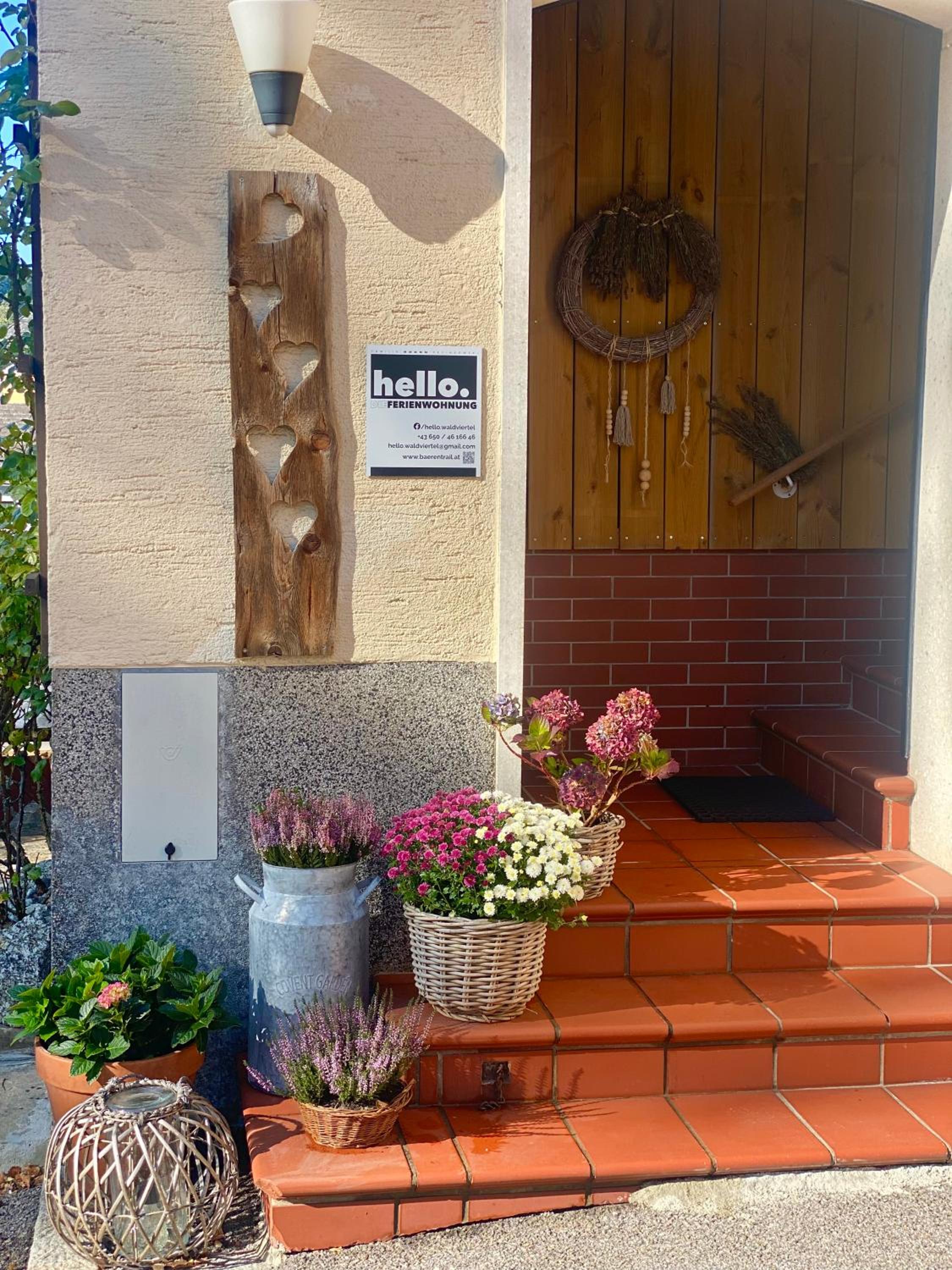 hello. DIE FERIENWOHNUNG