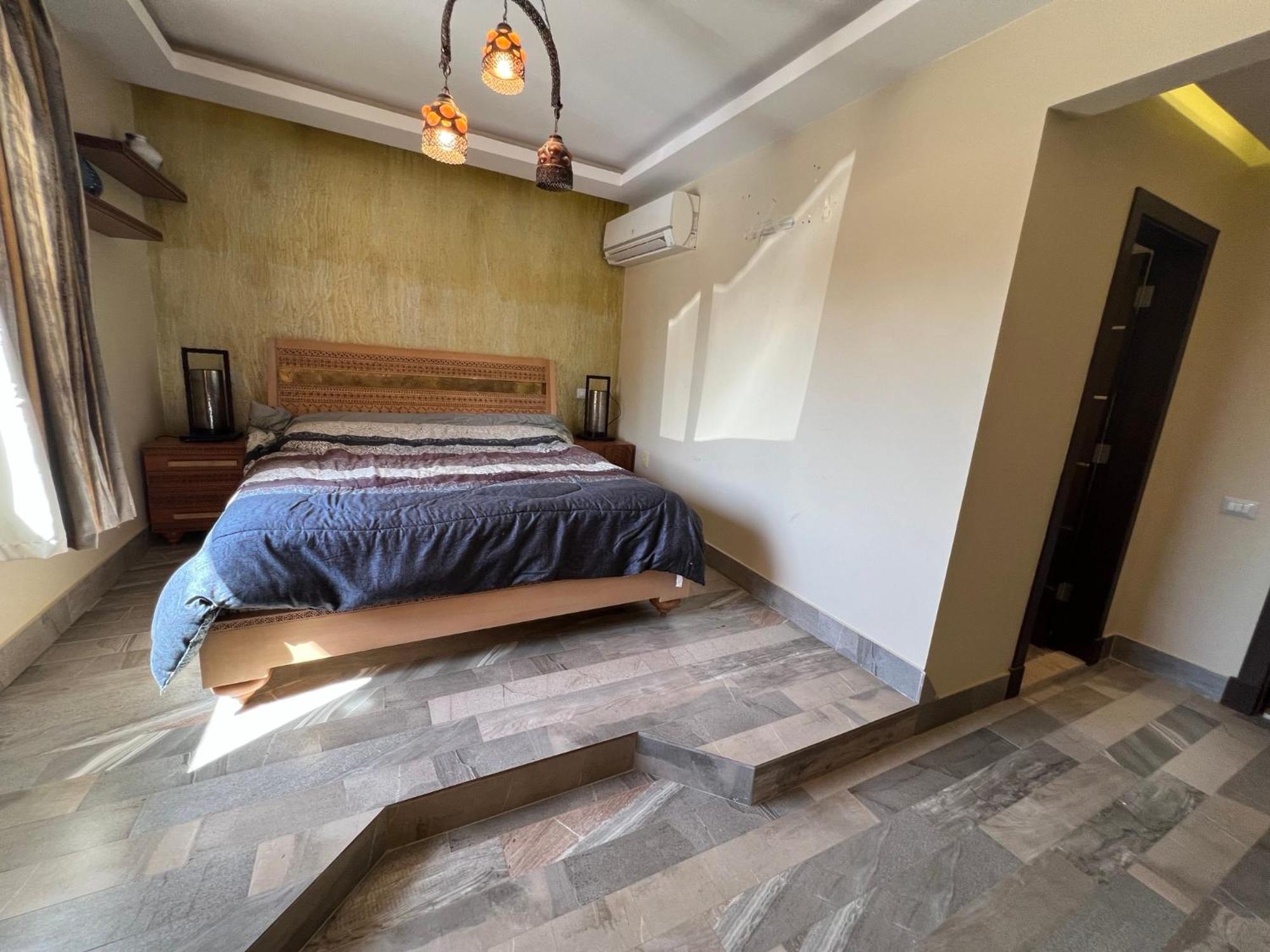 Chalet in Mountain View Sokhna 1 luxurious with garden 3 bedrooms with AC, 2 bathrooms, heated pool, families only