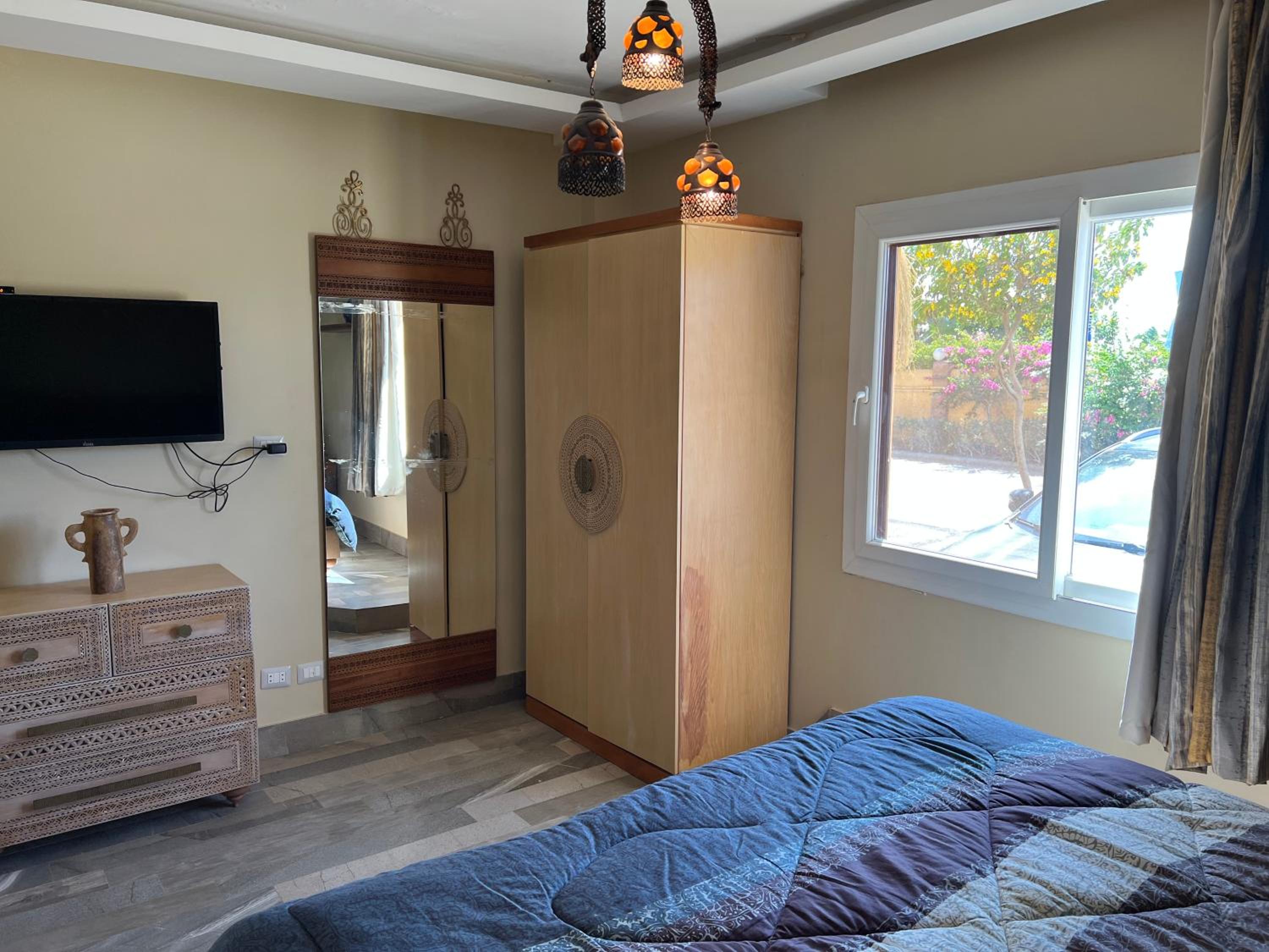 Chalet in Mountain View Sokhna 1 luxurious with garden 3 bedrooms with AC, 2 bathrooms, heated pool, families only
