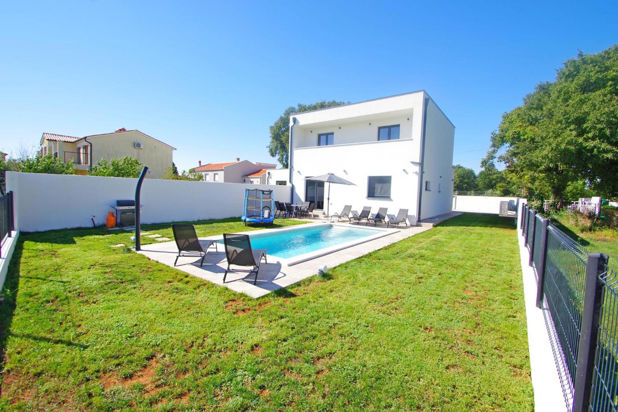Villa with private pool in village Šišan view 2