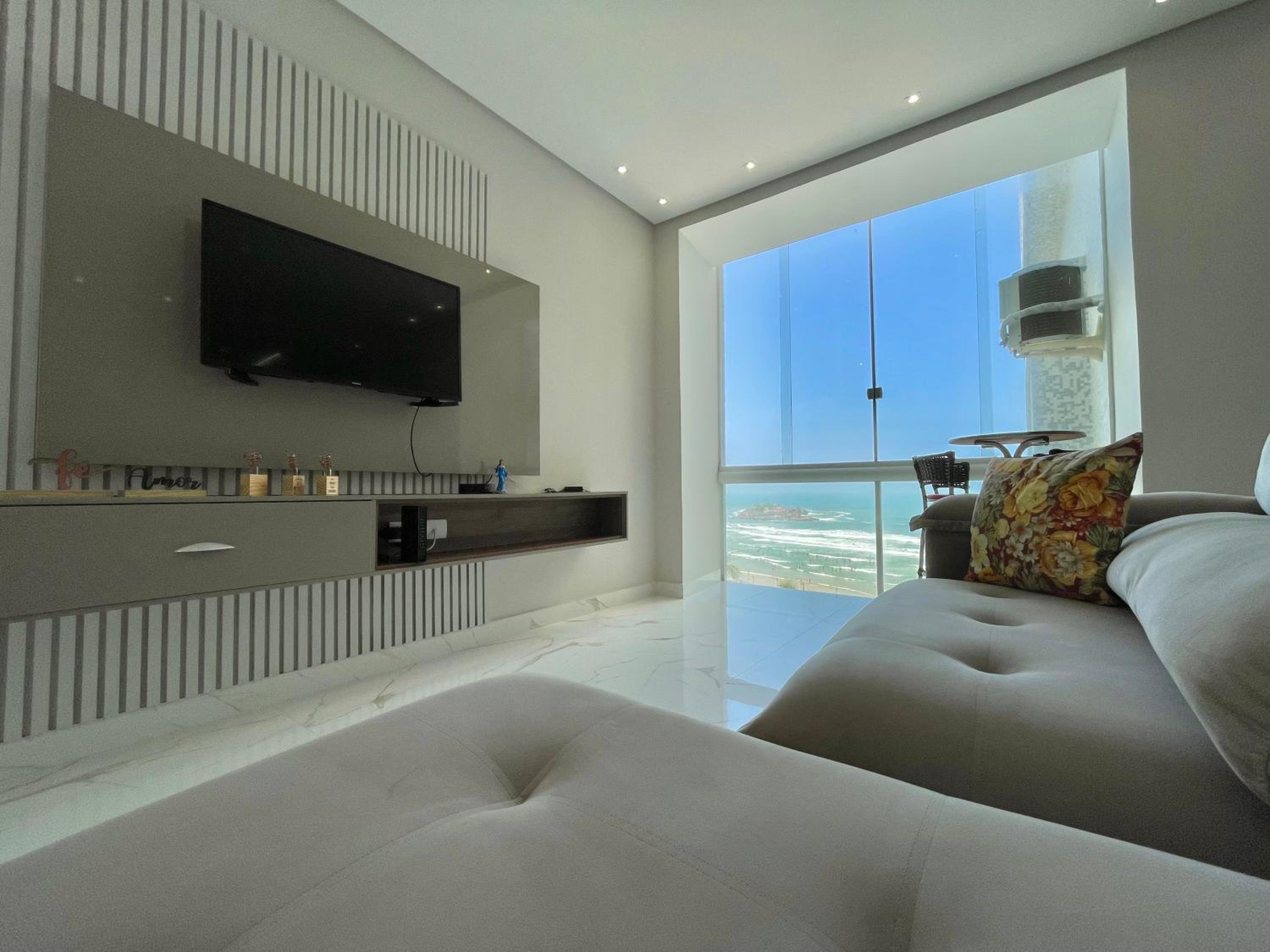 Frente mar en Guarujá — hotel room