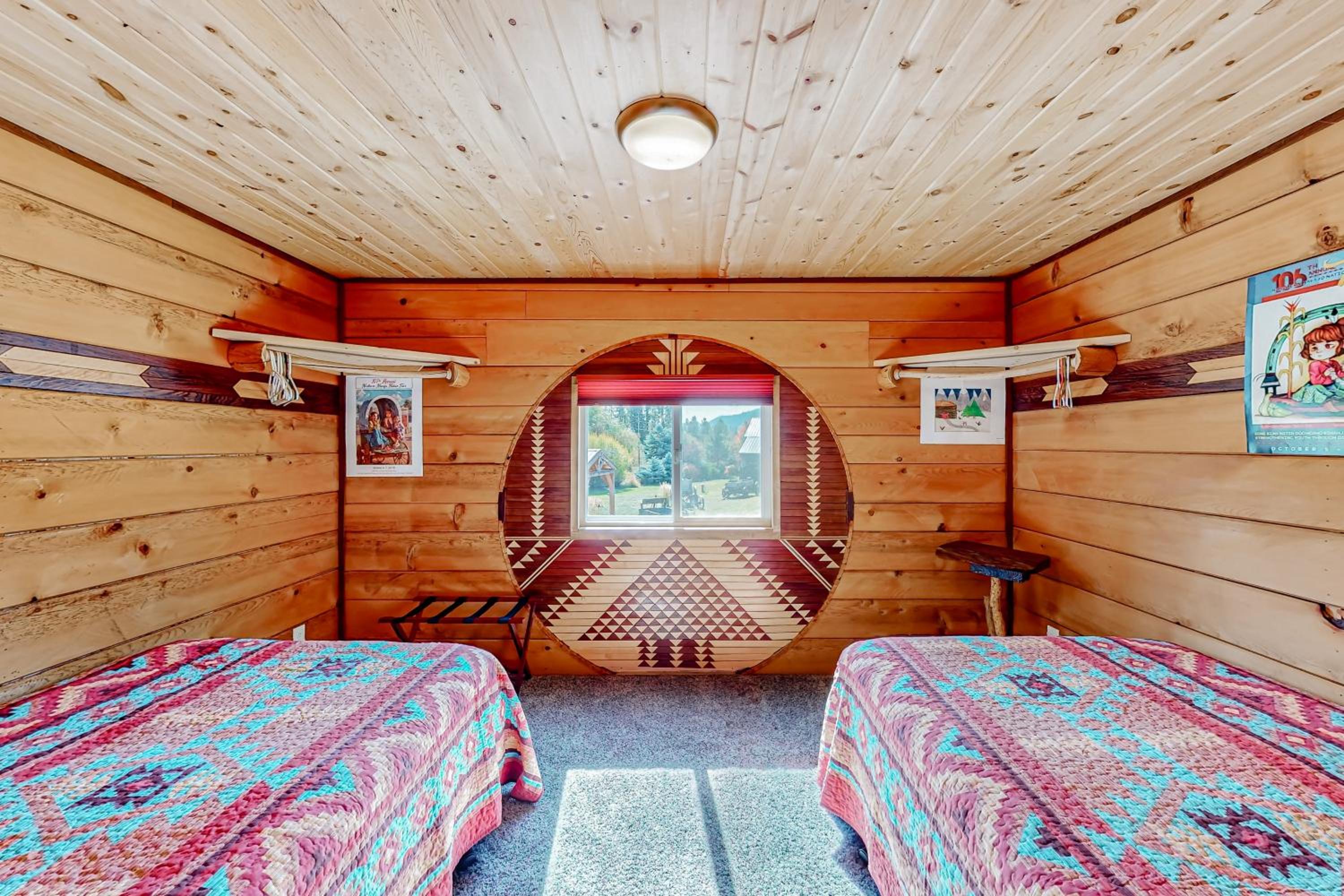 Rustic Cabin with Decks and Hot Tub in Garden Valley!