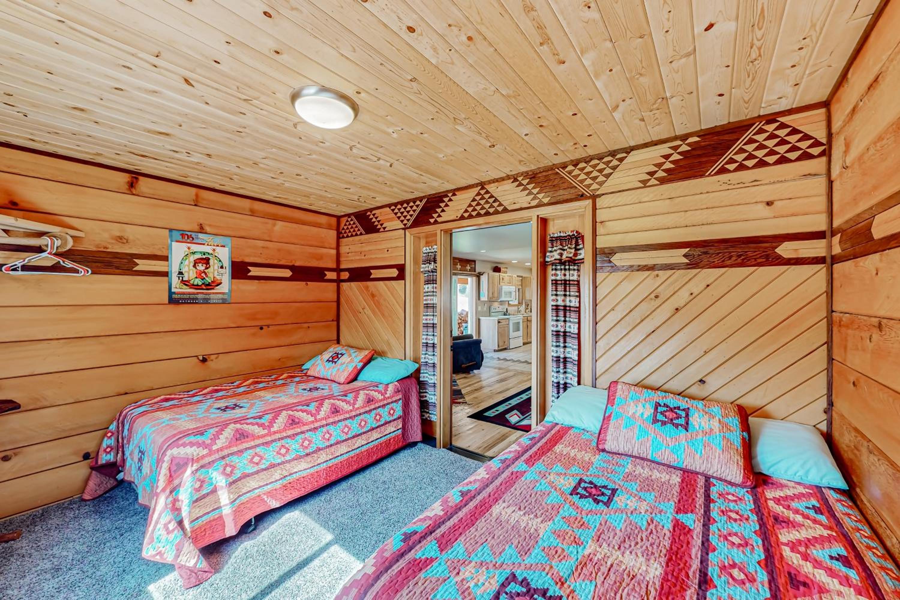 Rustic Cabin with Decks and Hot Tub in Garden Valley!