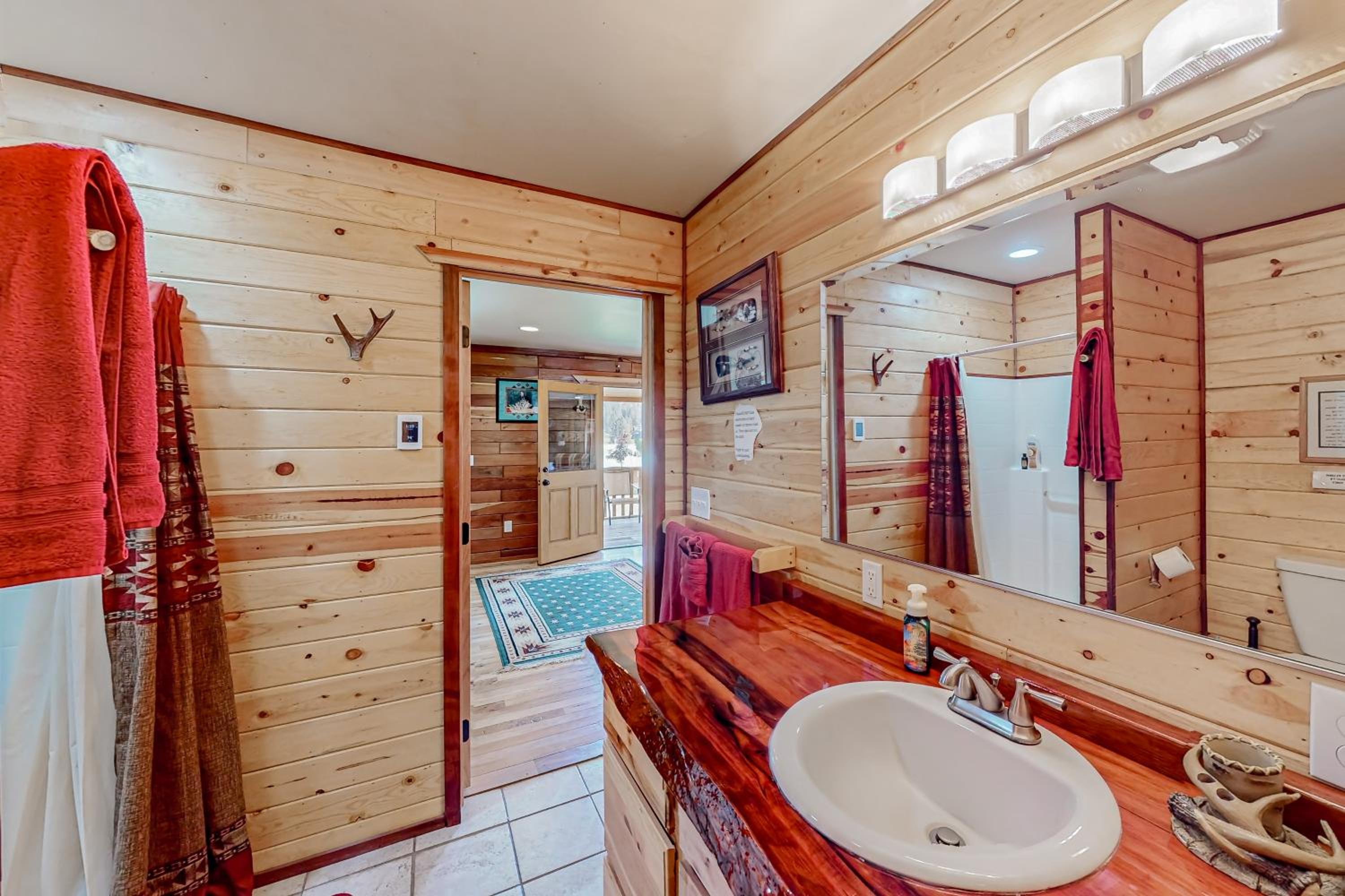 Rustic Cabin with Decks and Hot Tub in Garden Valley!