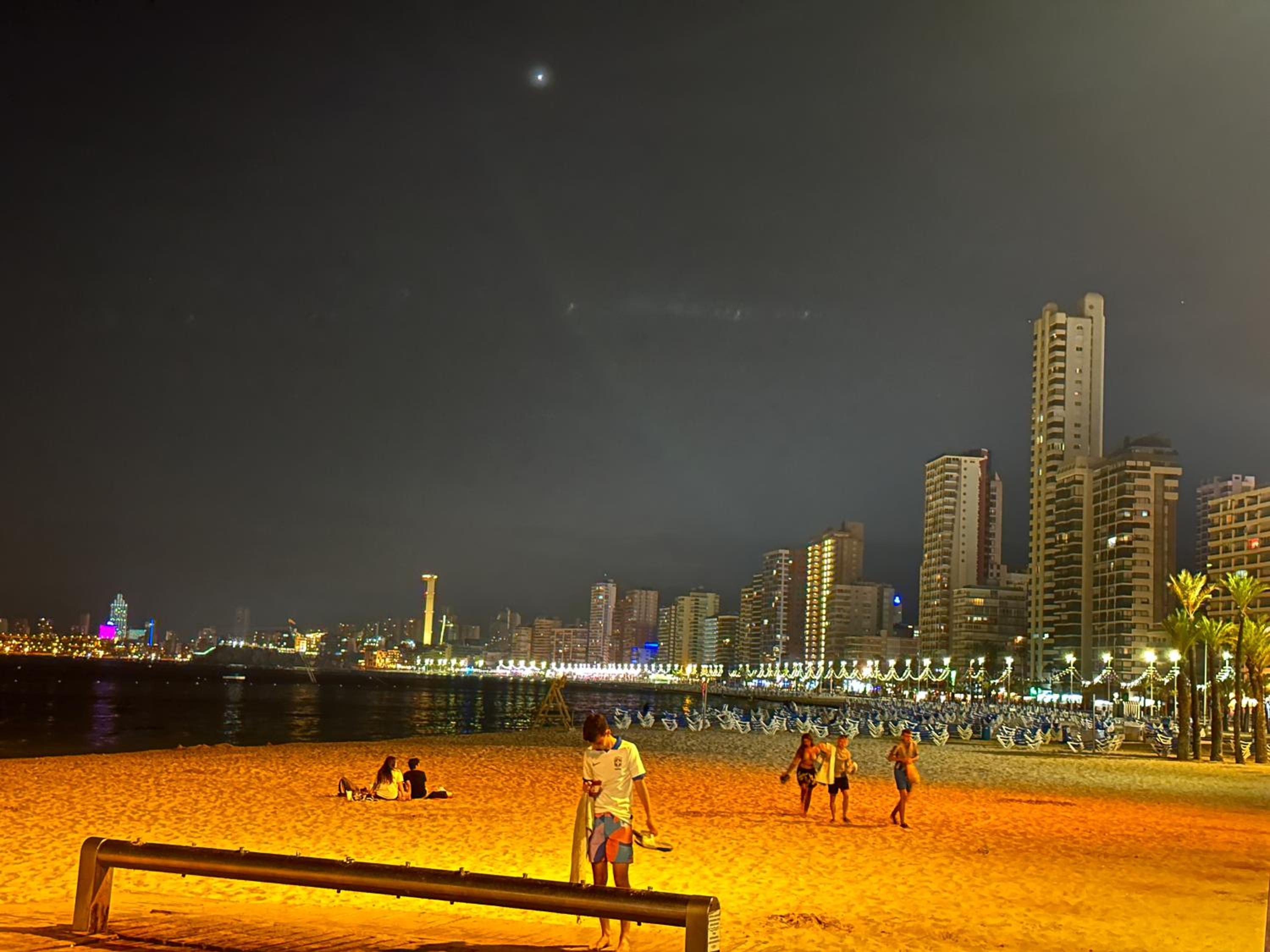 Benidorm beach, playa de Benidorm