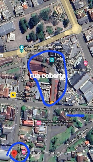 Novo, aconchegante, ensolarado, 200m rua Coberta