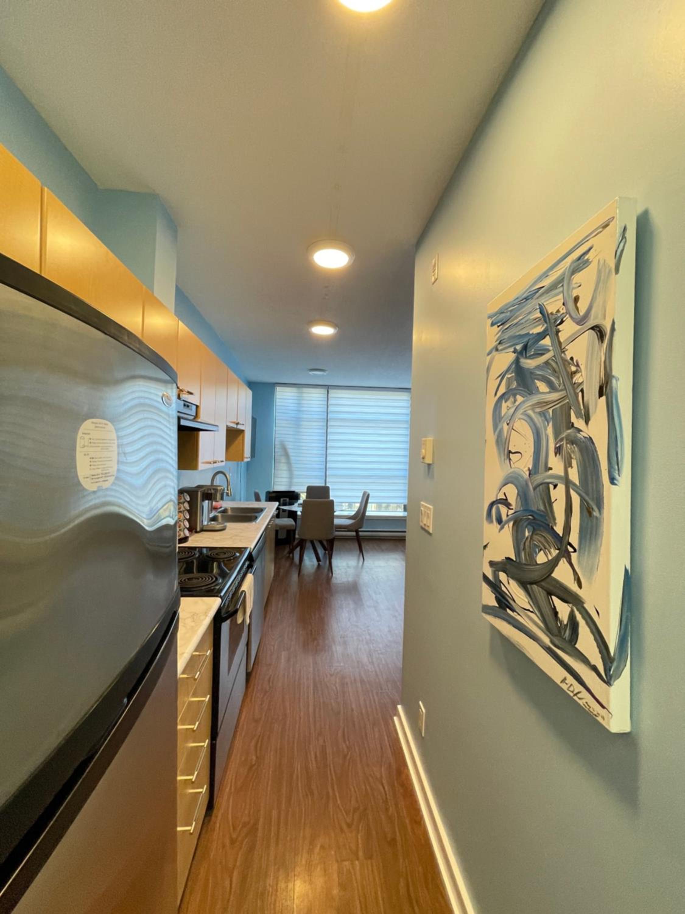 Downtown 1BR Condo at Granville Strip near English Bay
