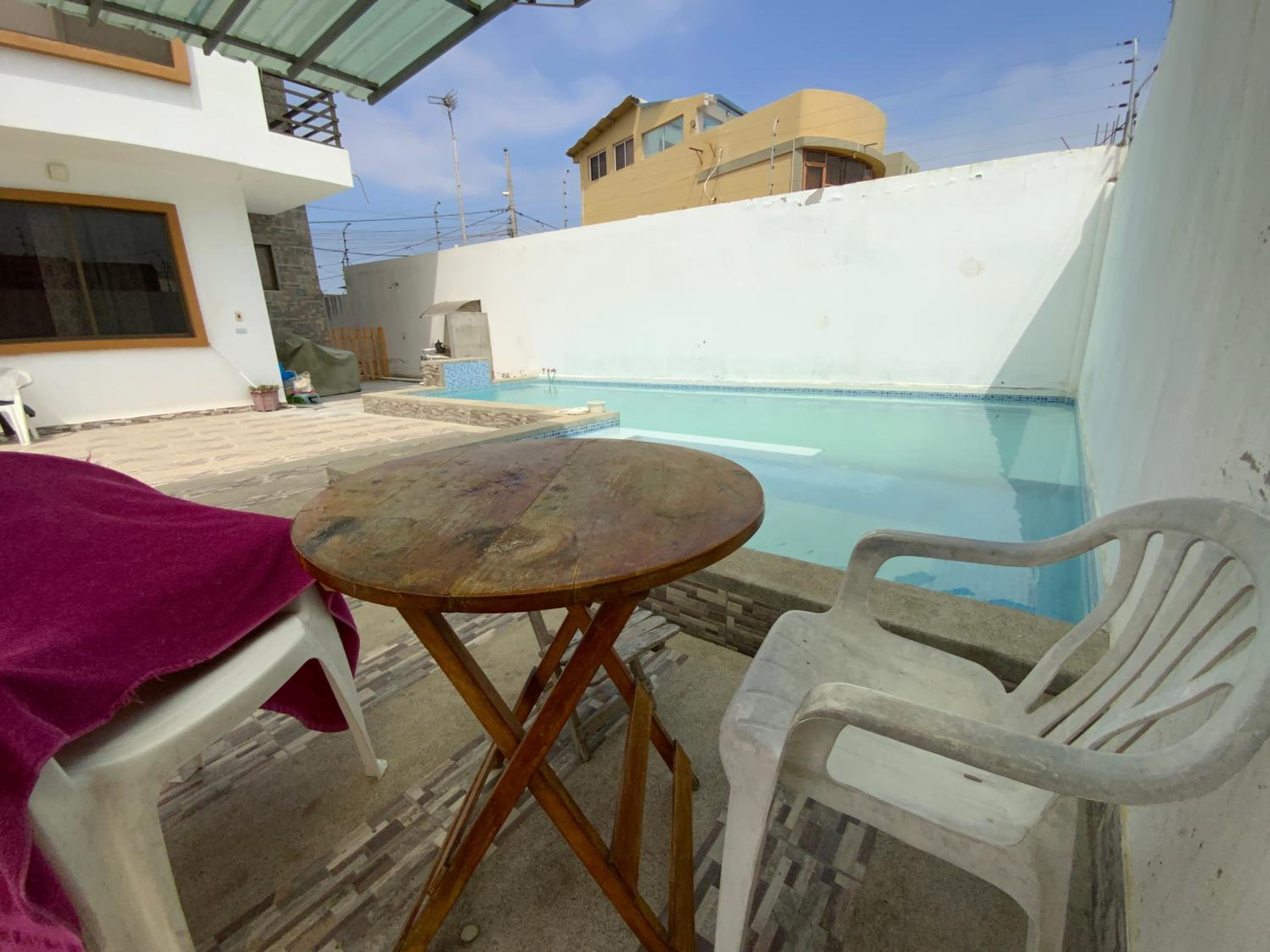 Hermoso departamento con piscina en la playa