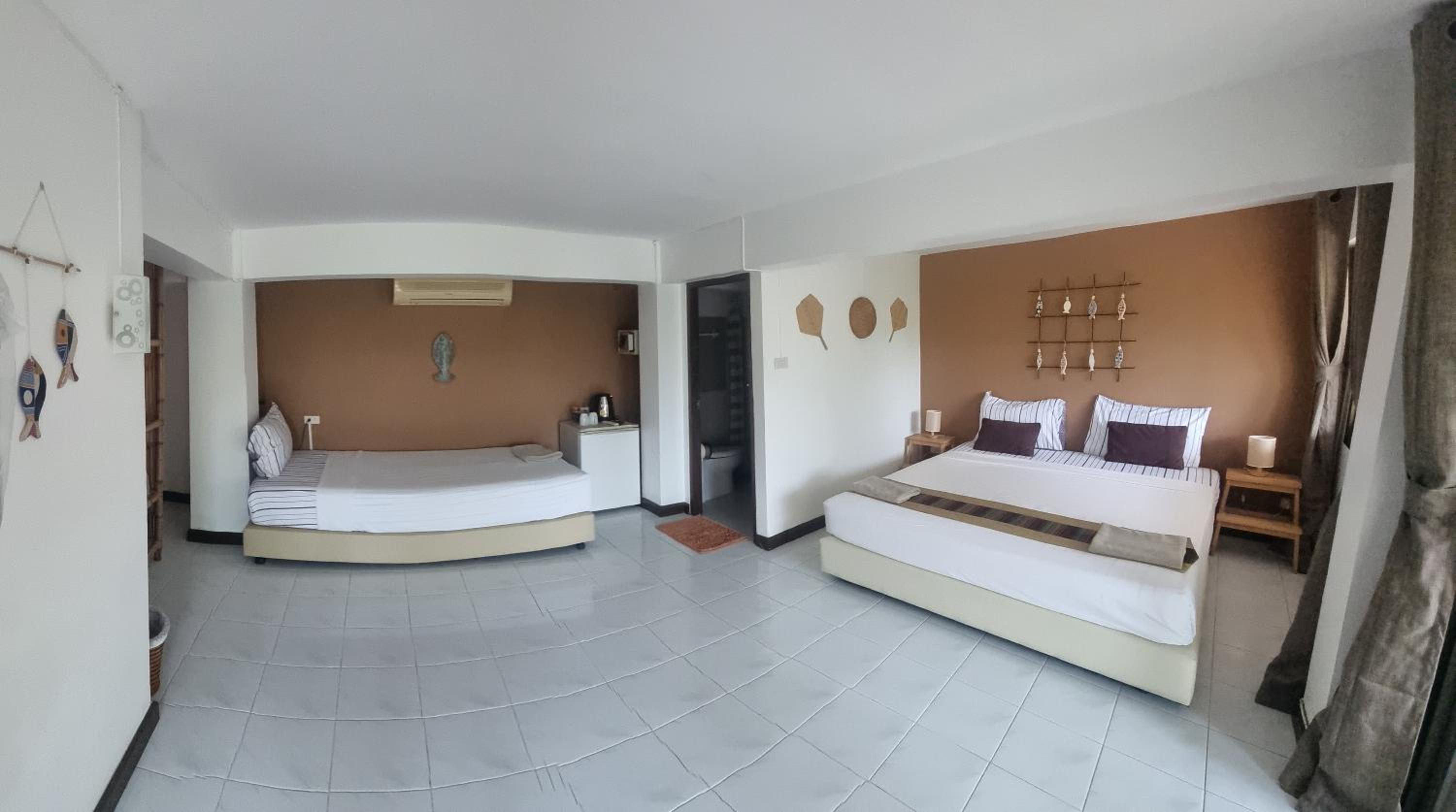 Pink House Guest House Lamai - Pool & Sea View