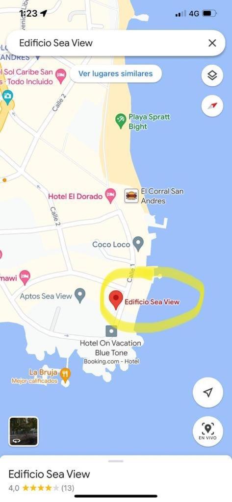 Apartamento en Edificio Sea View, San andres islas