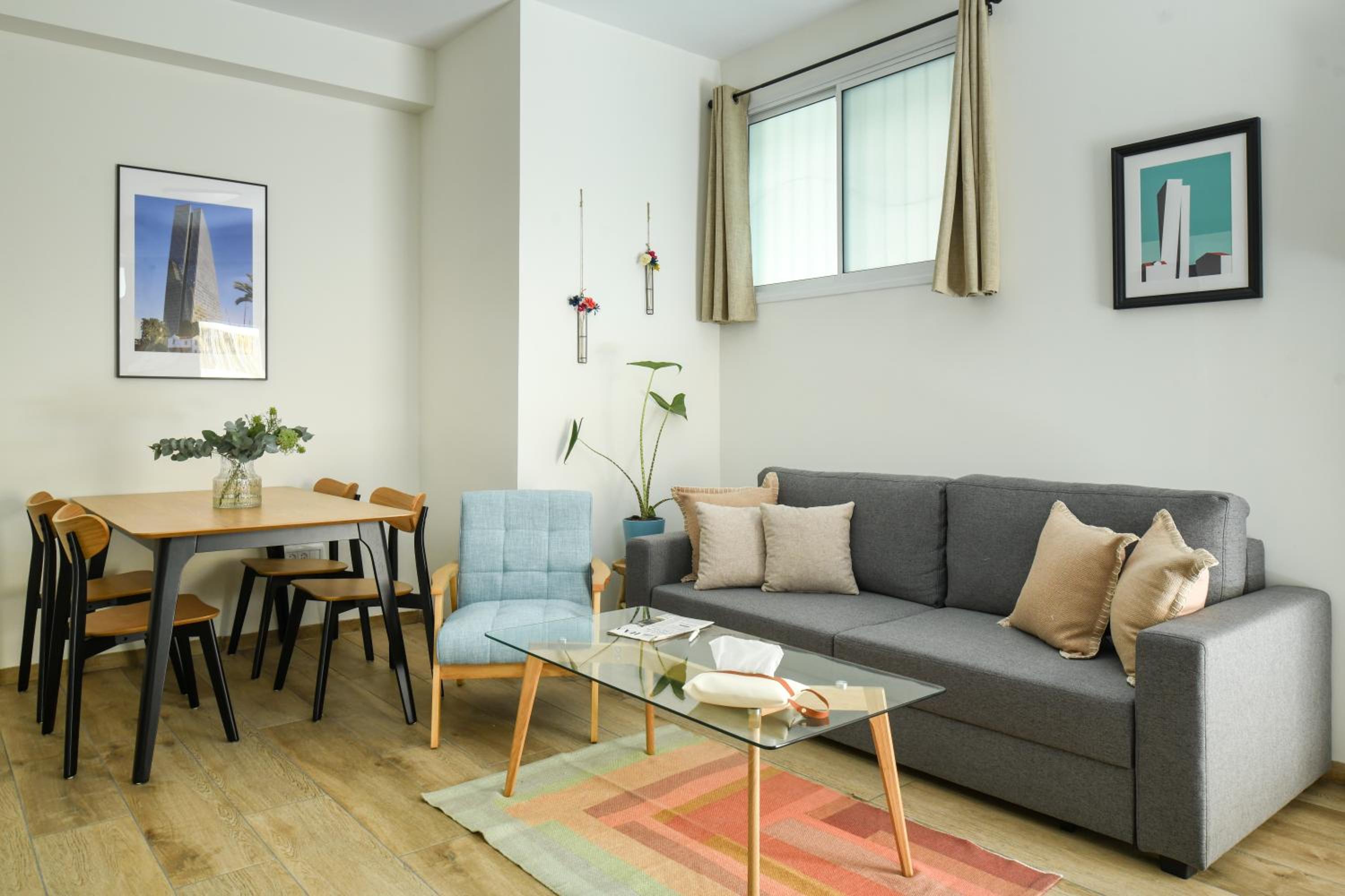 Comfy 1br for beach lovers in TLV with Shelter view 5