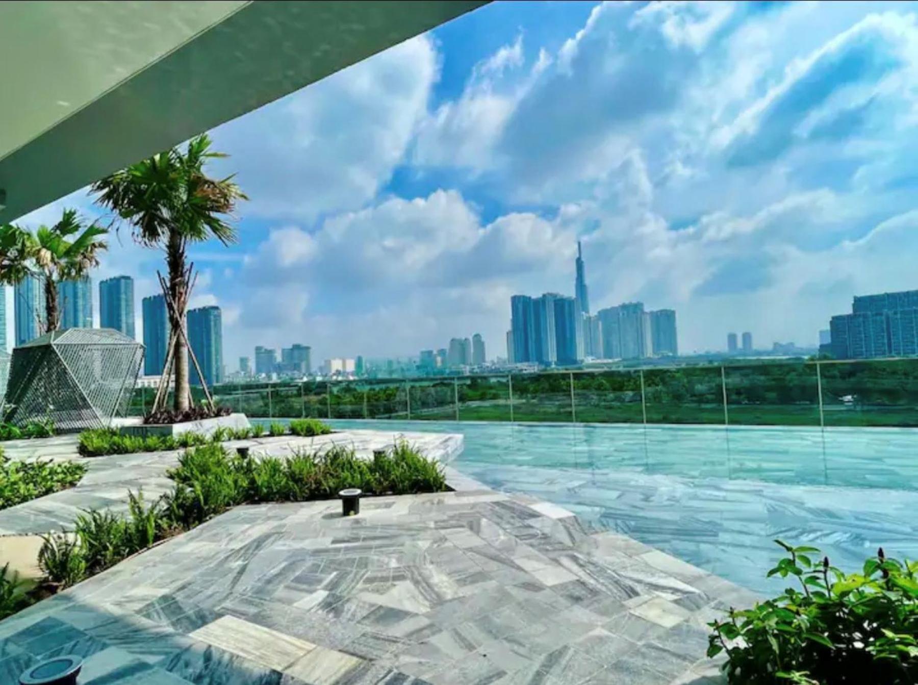 THE CREST-Central Saigon Riverside -Free POOL-GYM-SAUNA Room-YOGA Room