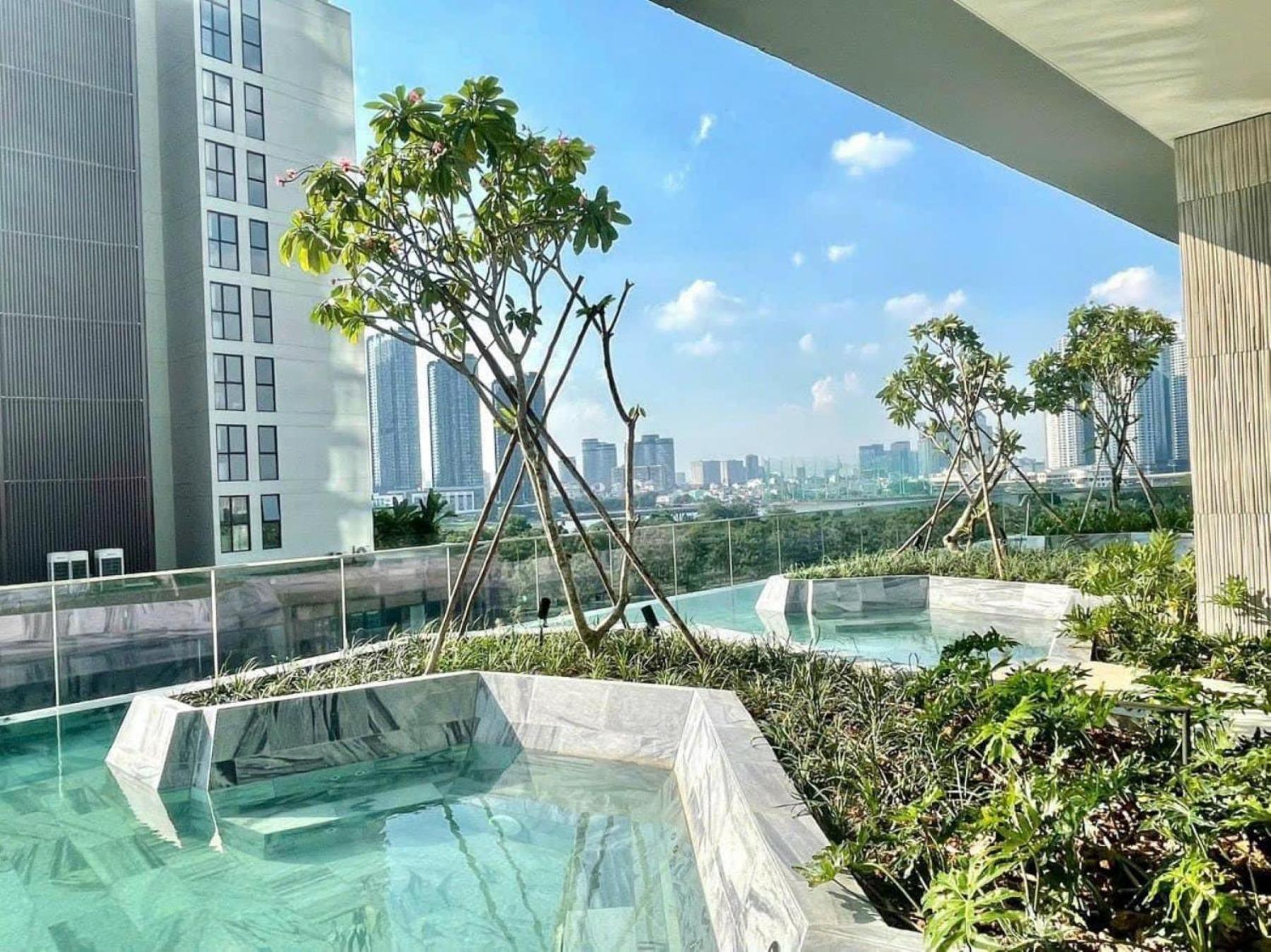 THE CREST-Central Saigon Riverside -Free POOL-GYM-SAUNA Room-YOGA Room