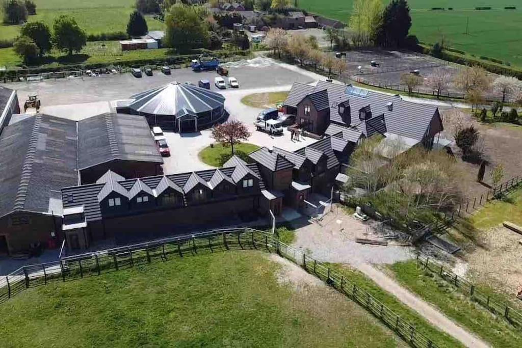 Hanaverian suit with amazing views of stud farm.