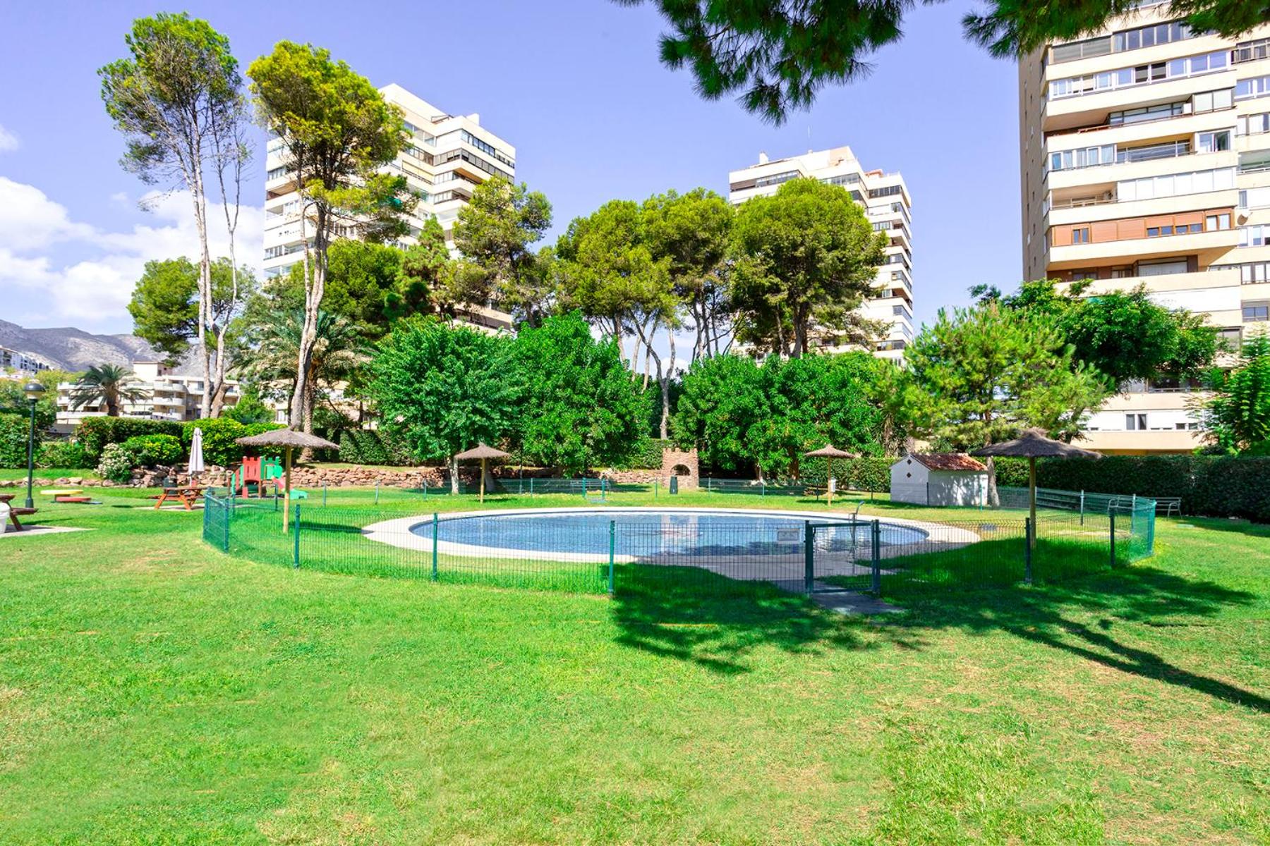 PLAYAMAR FLAT IN THE BEACH WITH POOL, TENNIS AND PADDLE COURT, GARDENs view 2