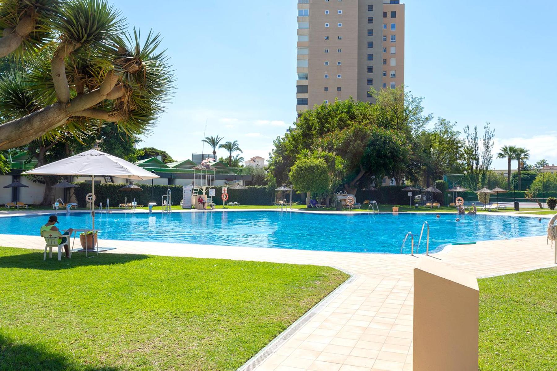 PLAYAMAR FLAT IN THE BEACH WITH POOL, TENNIS AND PADDLE COURT, GARDENs view 5