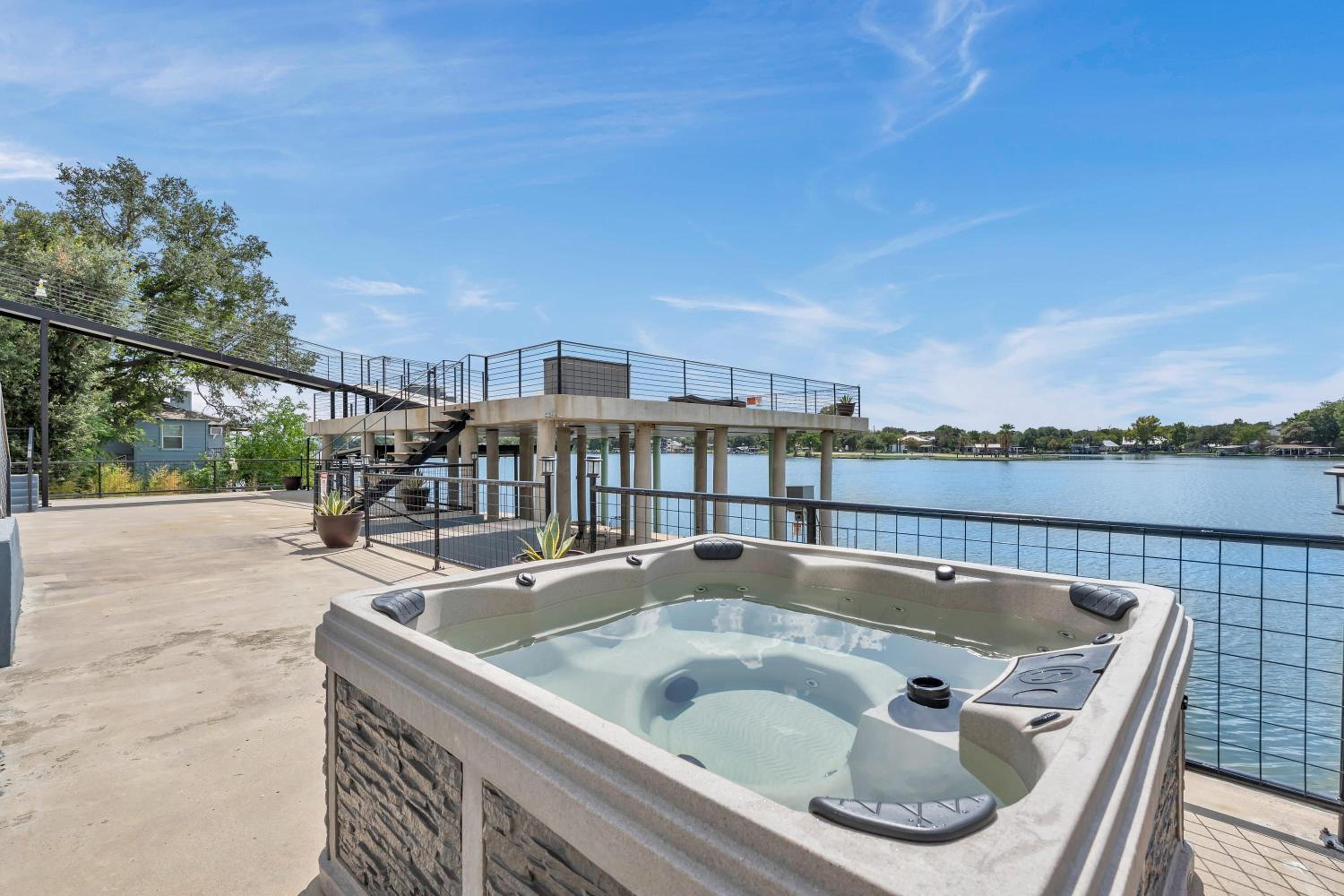Waterfront House with Boat And Jet Ski Slips and Pet Friendly view 4