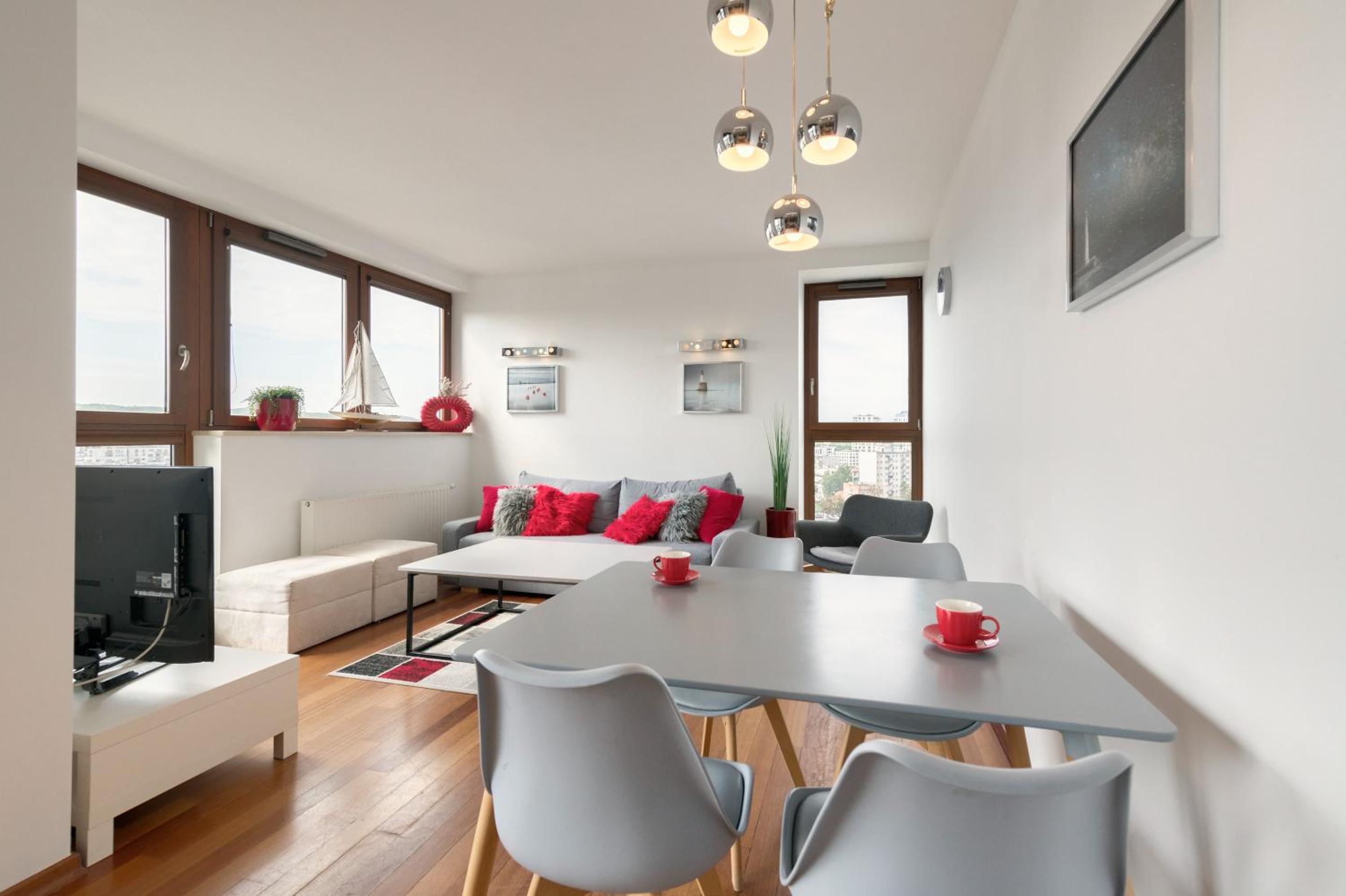 SEA TOWERS Panorama Apartments by Noclegi Renters
