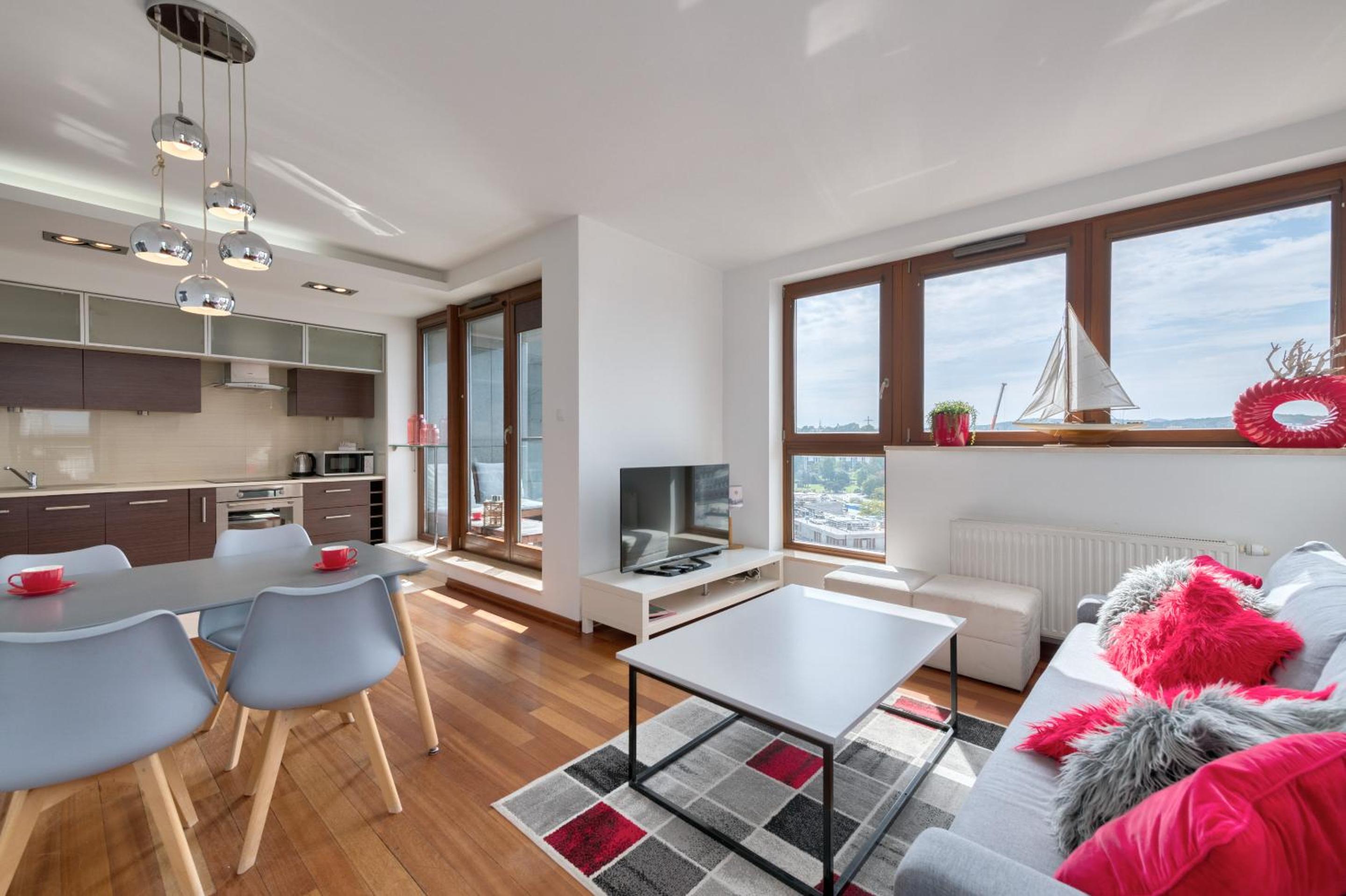 SEA TOWERS Panorama Apartments by Noclegi Renters