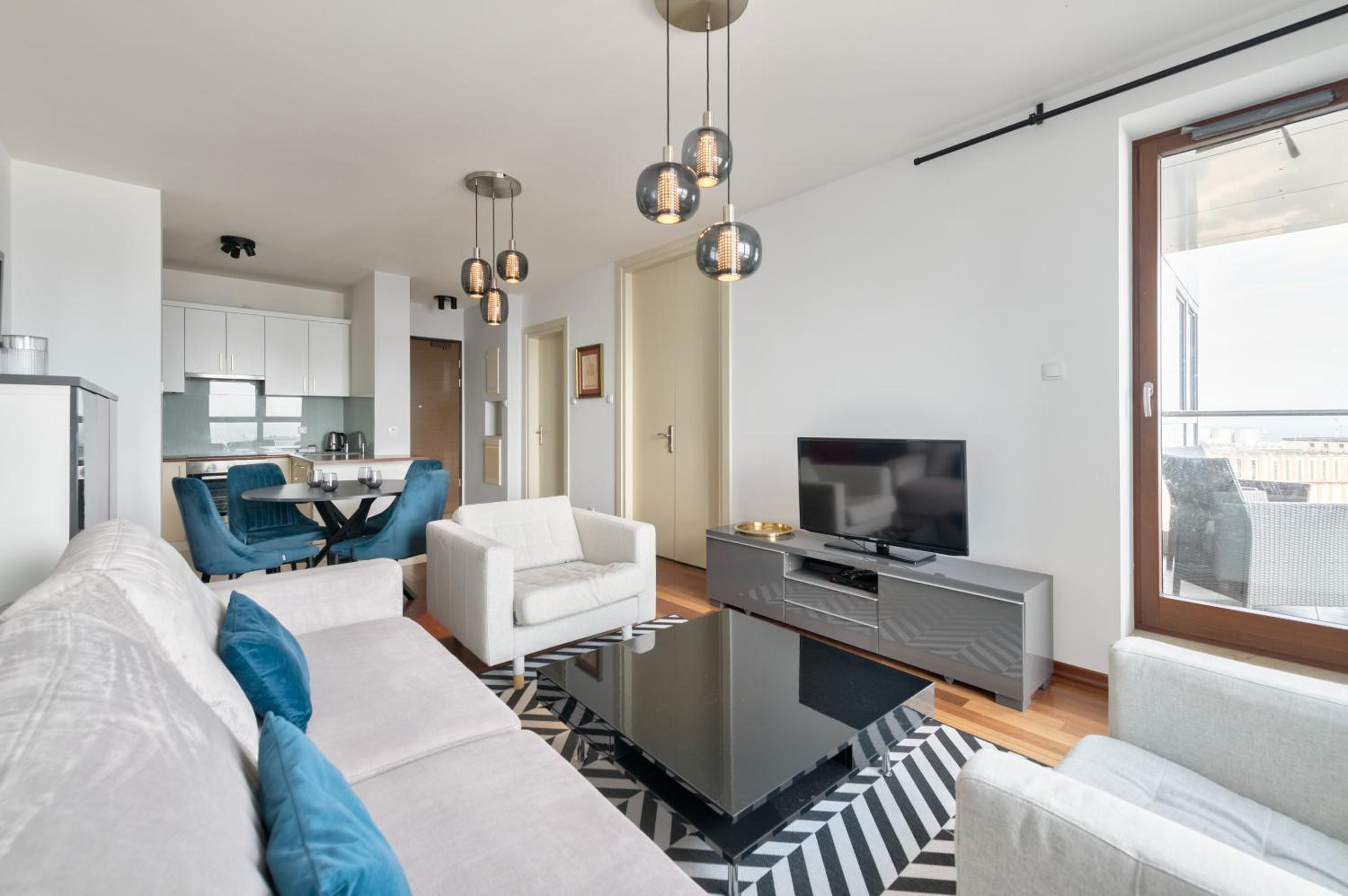 SEA TOWERS Panorama Apartments by Noclegi Renters