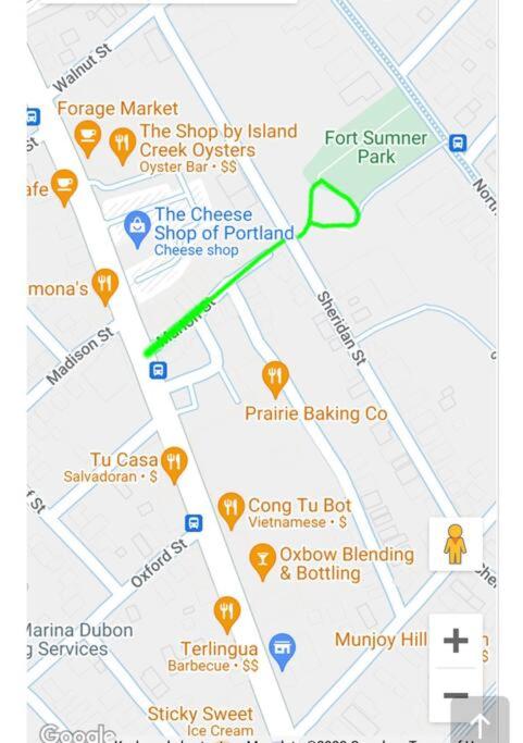 Centrally located East End & off-street parking view 4