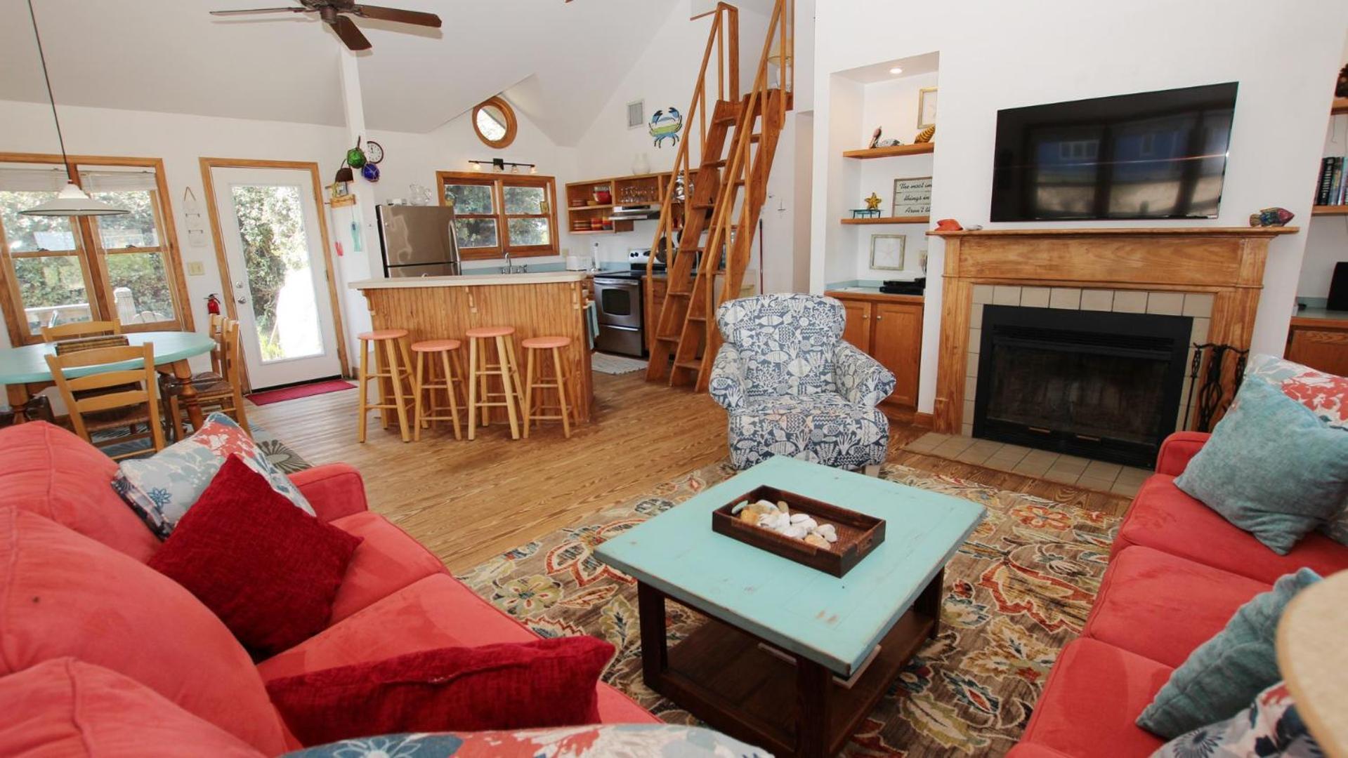 Oceanside, Ocean Views, Close to Beach, Wild Horses, 4x1613, Bayberry Dune view 5