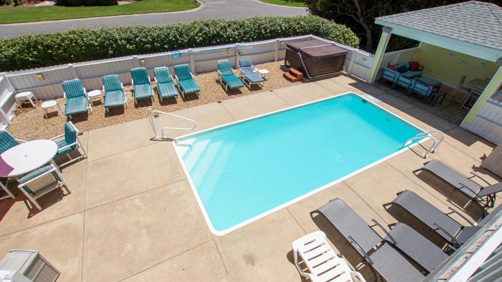 Oceanside, Heated Pool, Poolside Pavilion, Hot Tub, 4, Relax Mom view 2
