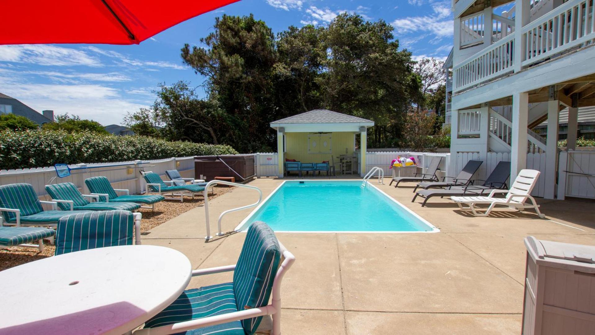 Oceanside, Heated Pool, Poolside Pavilion, Hot Tub, 4, Relax Mom view 3