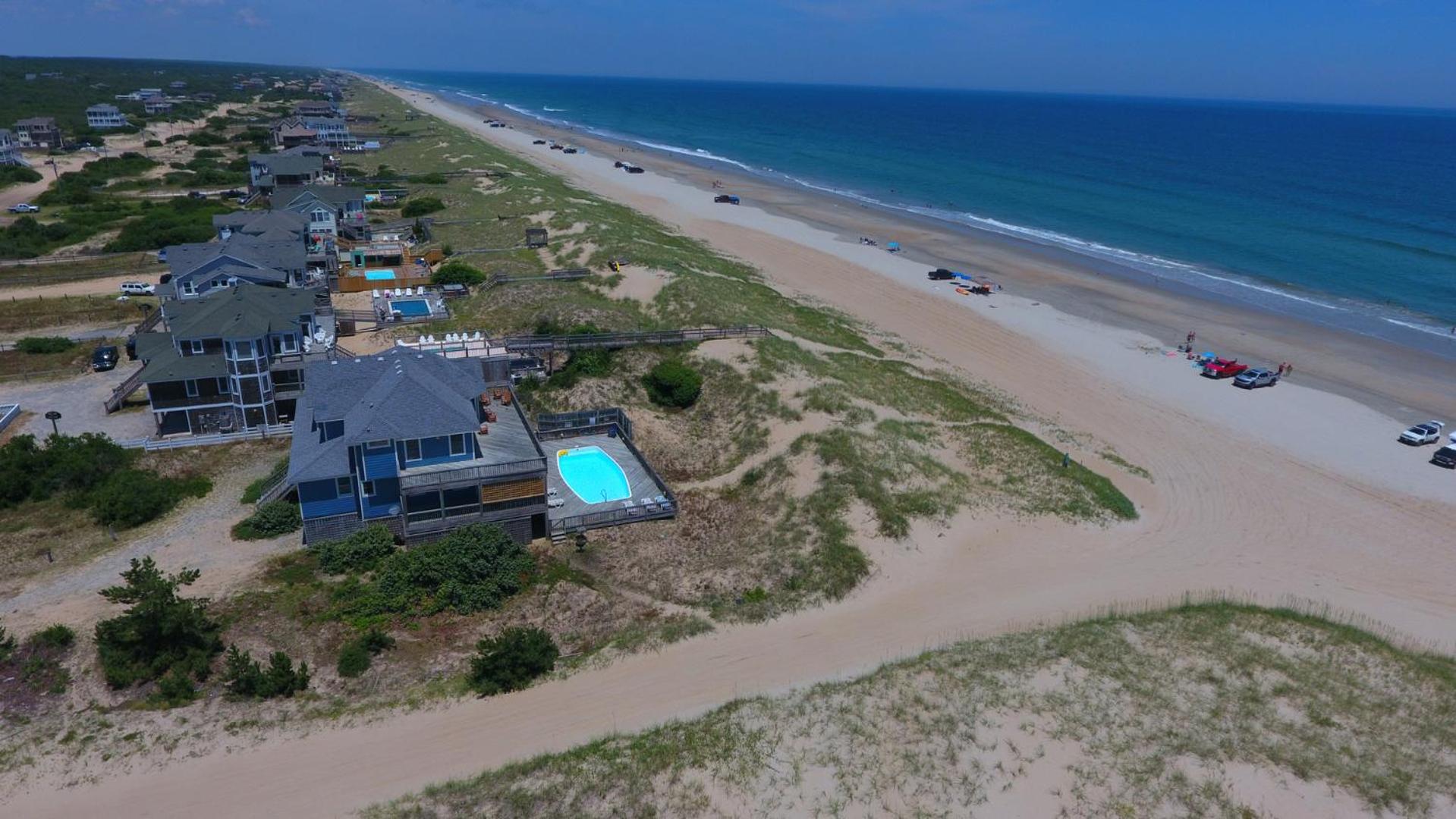 Oceanfront, Wild Horses, Ocean Views, Private Pool, 4x2251, Beauty & The Beach view 4